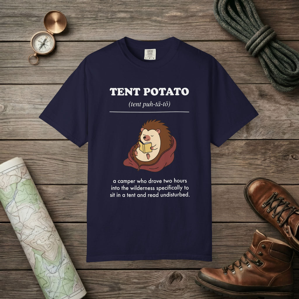 Tent Potato Definition T-Shirt