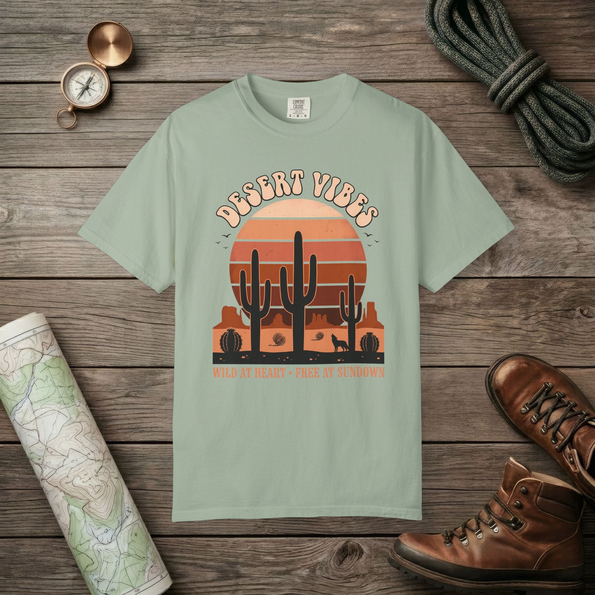 Retro Cactus Desert T-Shirt