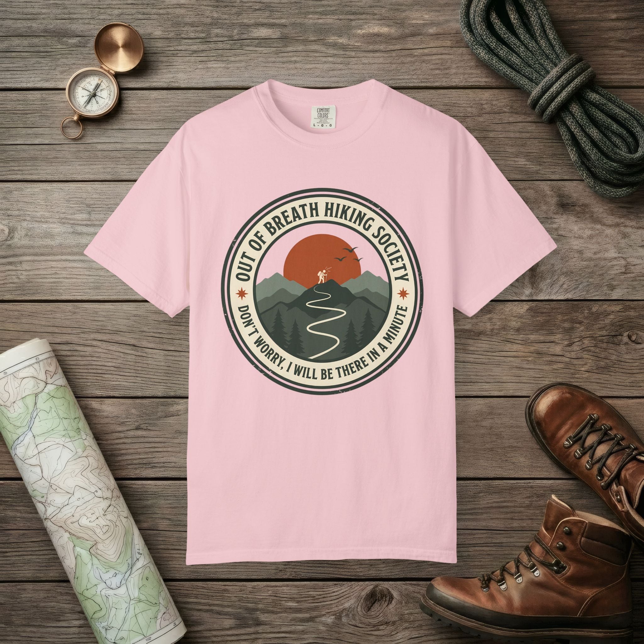Out Of Breath Funny Hiking T-Shirt