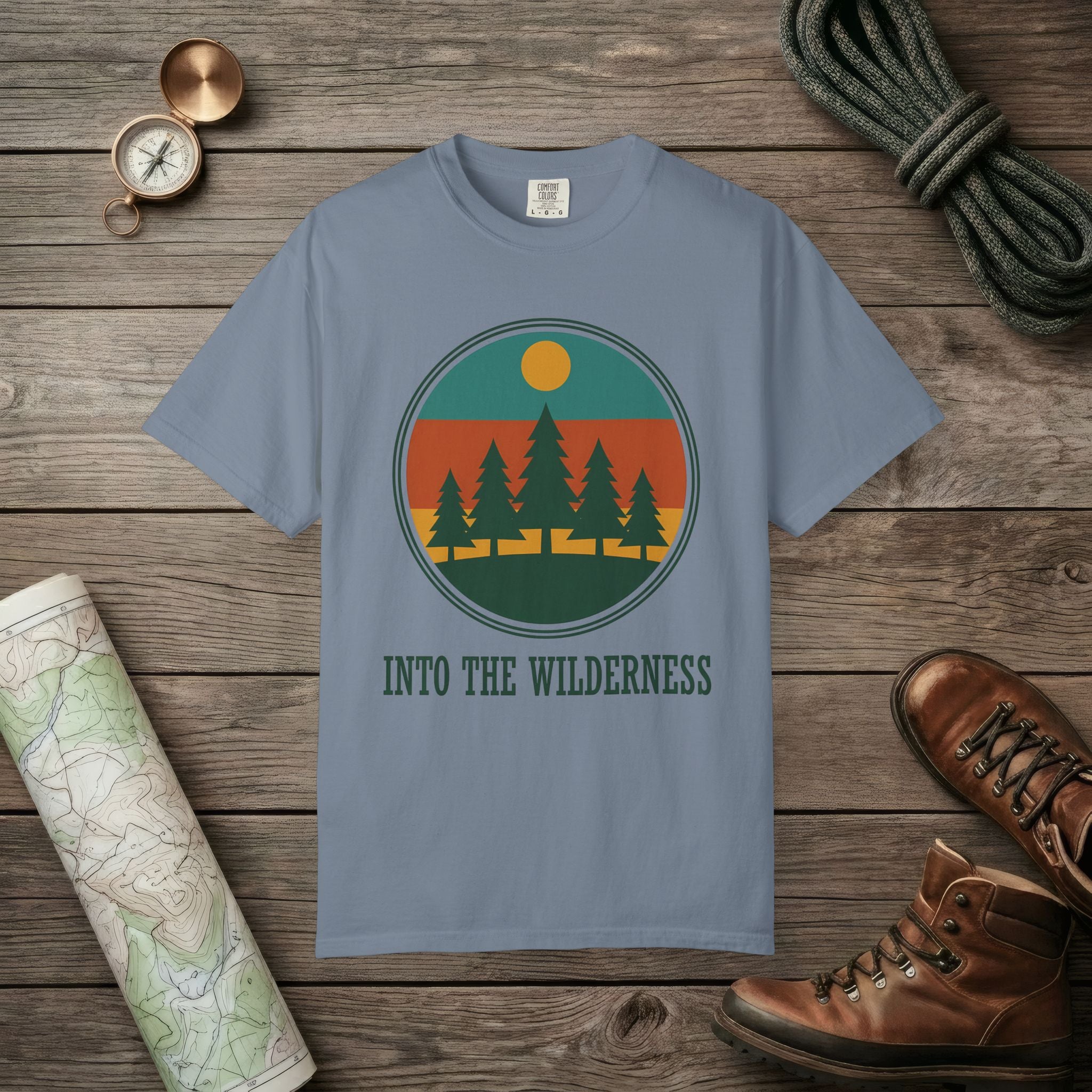 Alpine Pine Sunset T-Shirt