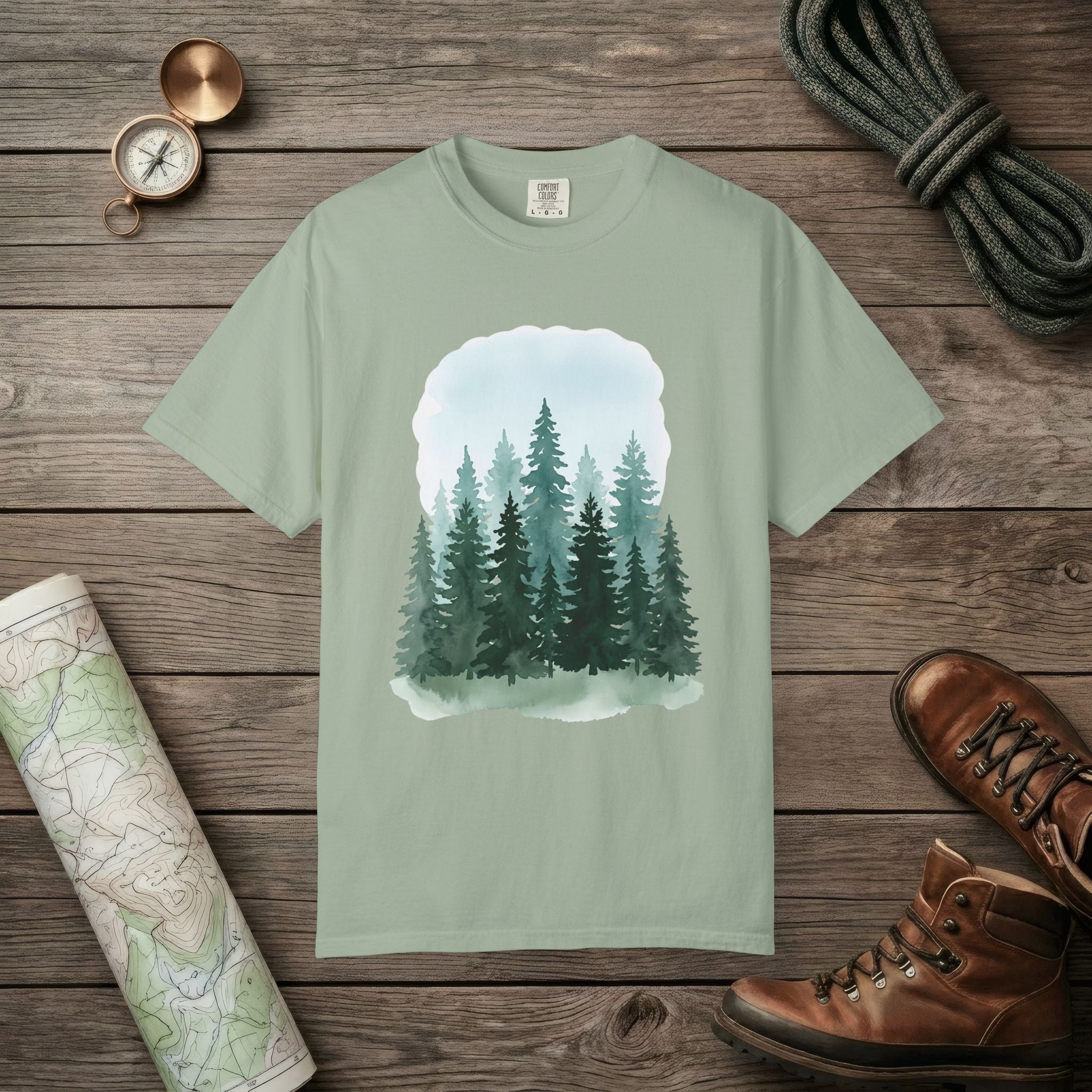 Watercolor Forest T-Shirt