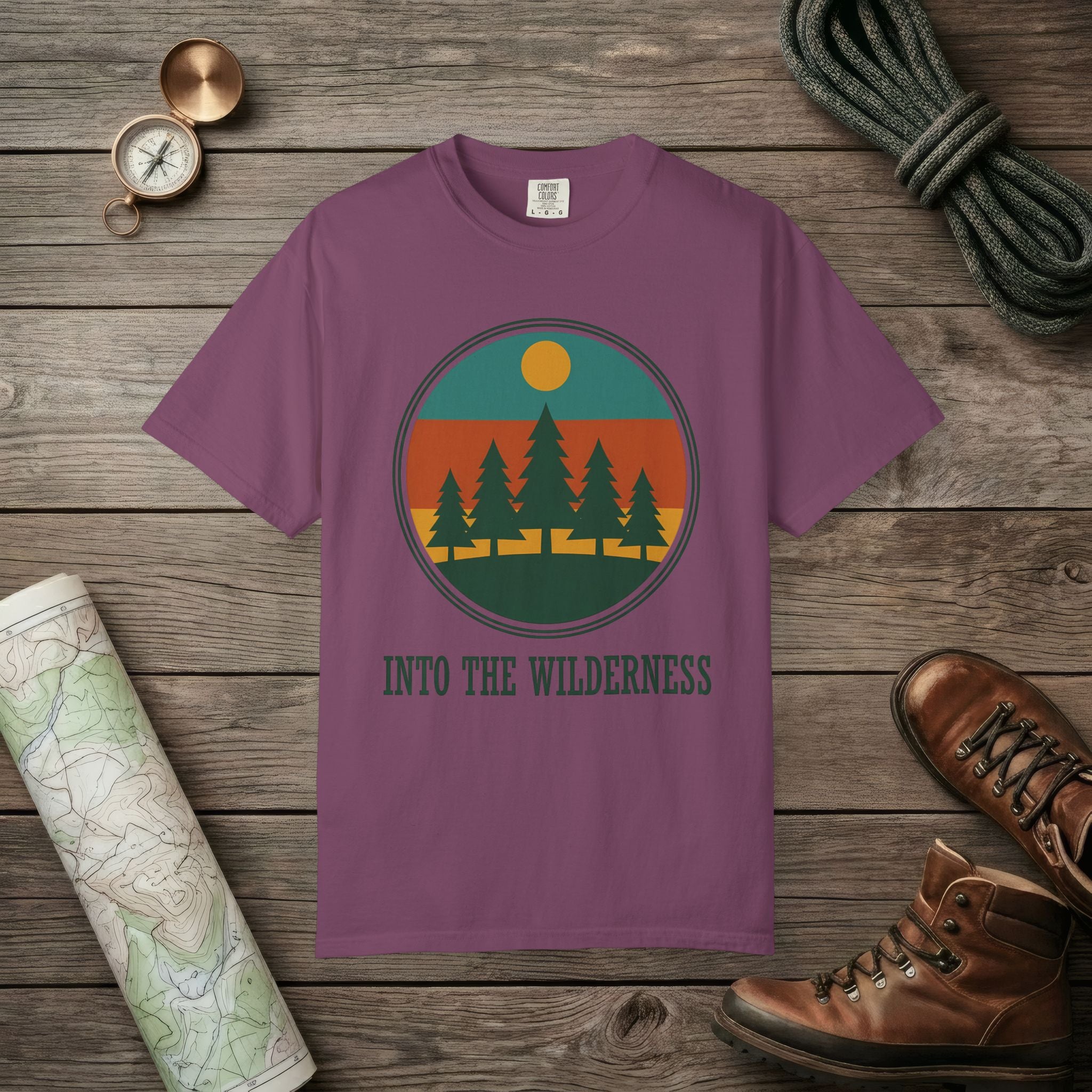 Alpine Pine Sunset T-Shirt