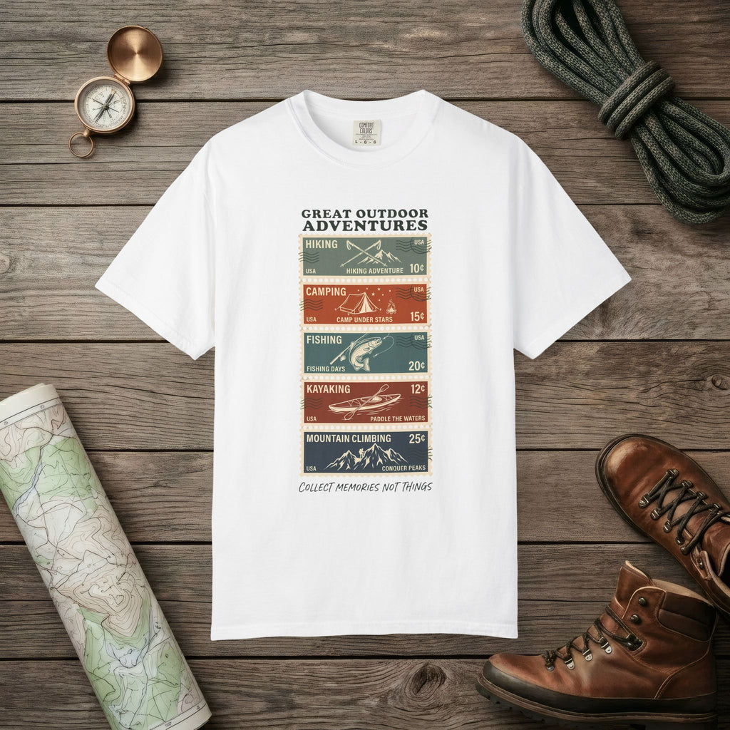 Adventure Stamps T-Shirt
