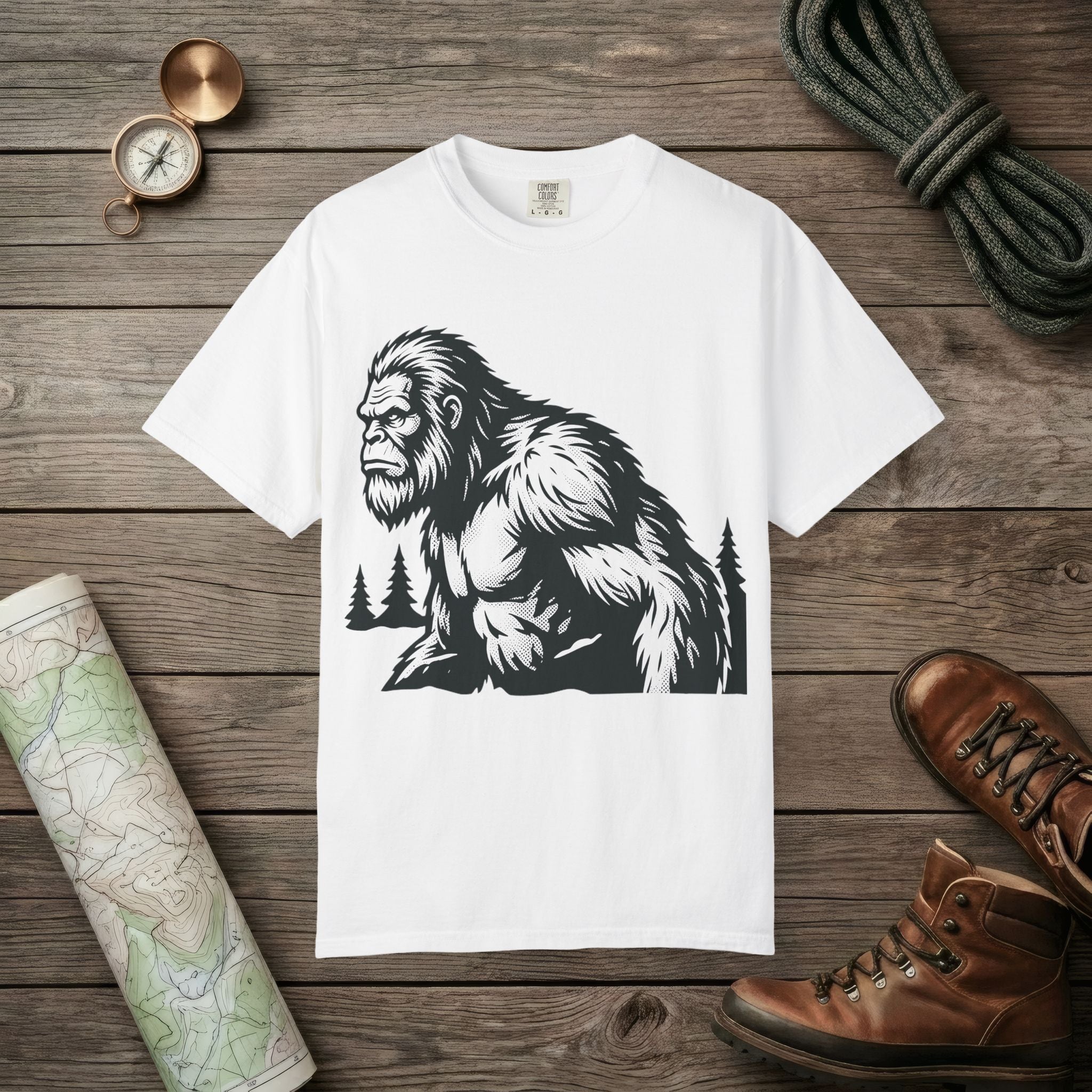 Angry Sasquatch  T-Shirt