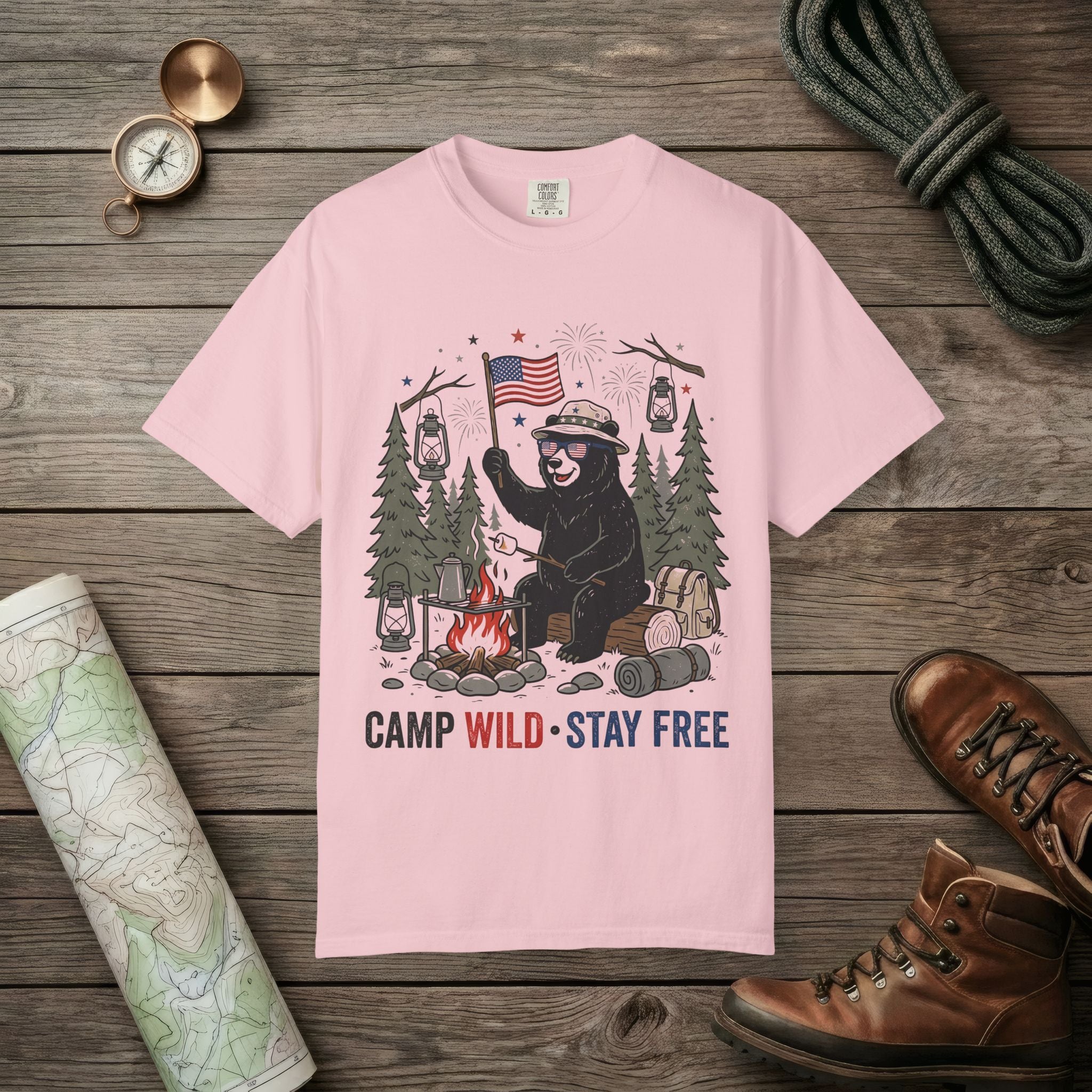 Camp Wild Bear T-Shirt