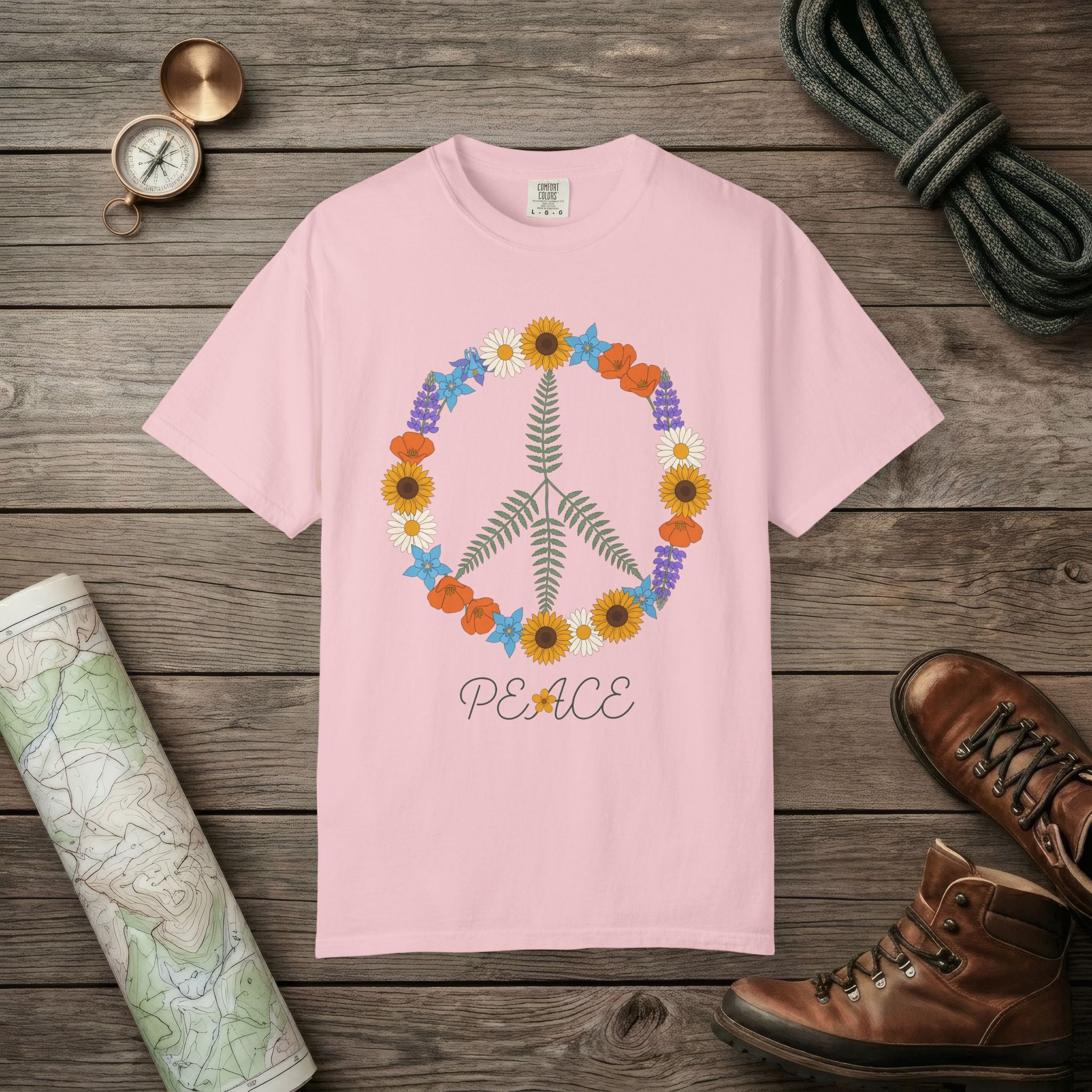 Floral Peace T-Shirt