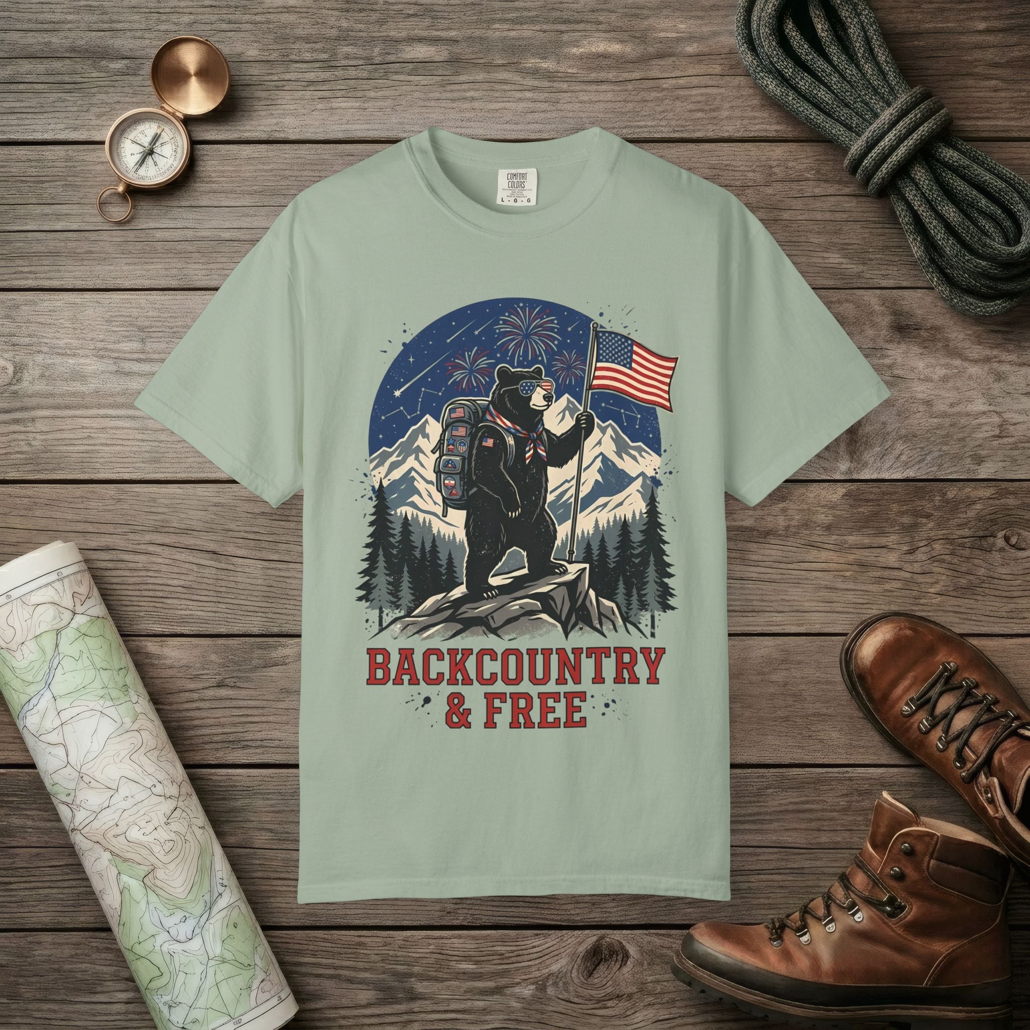 Backcountry And Free T-Shirt