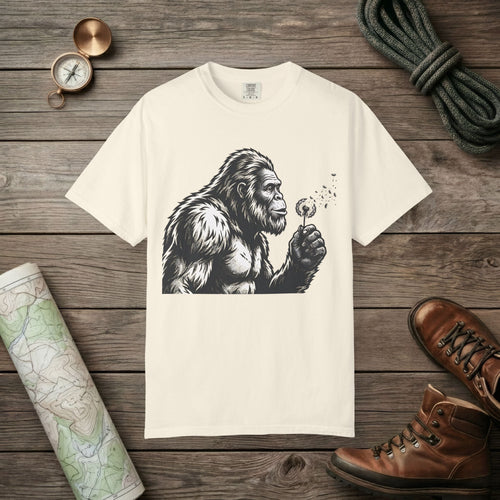 Bigfoot Blowing Wishes T-Shirt