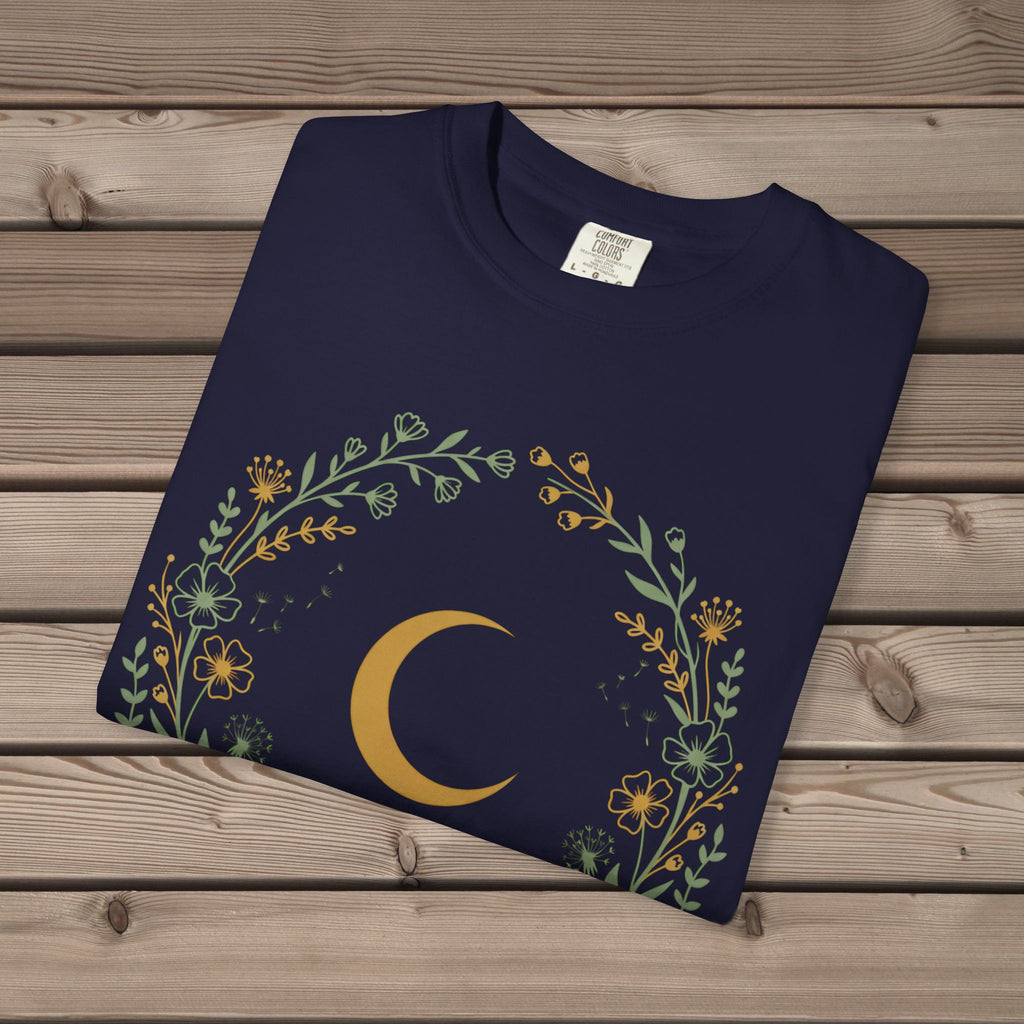 Moon & Wildflower Wreath T-Shirt