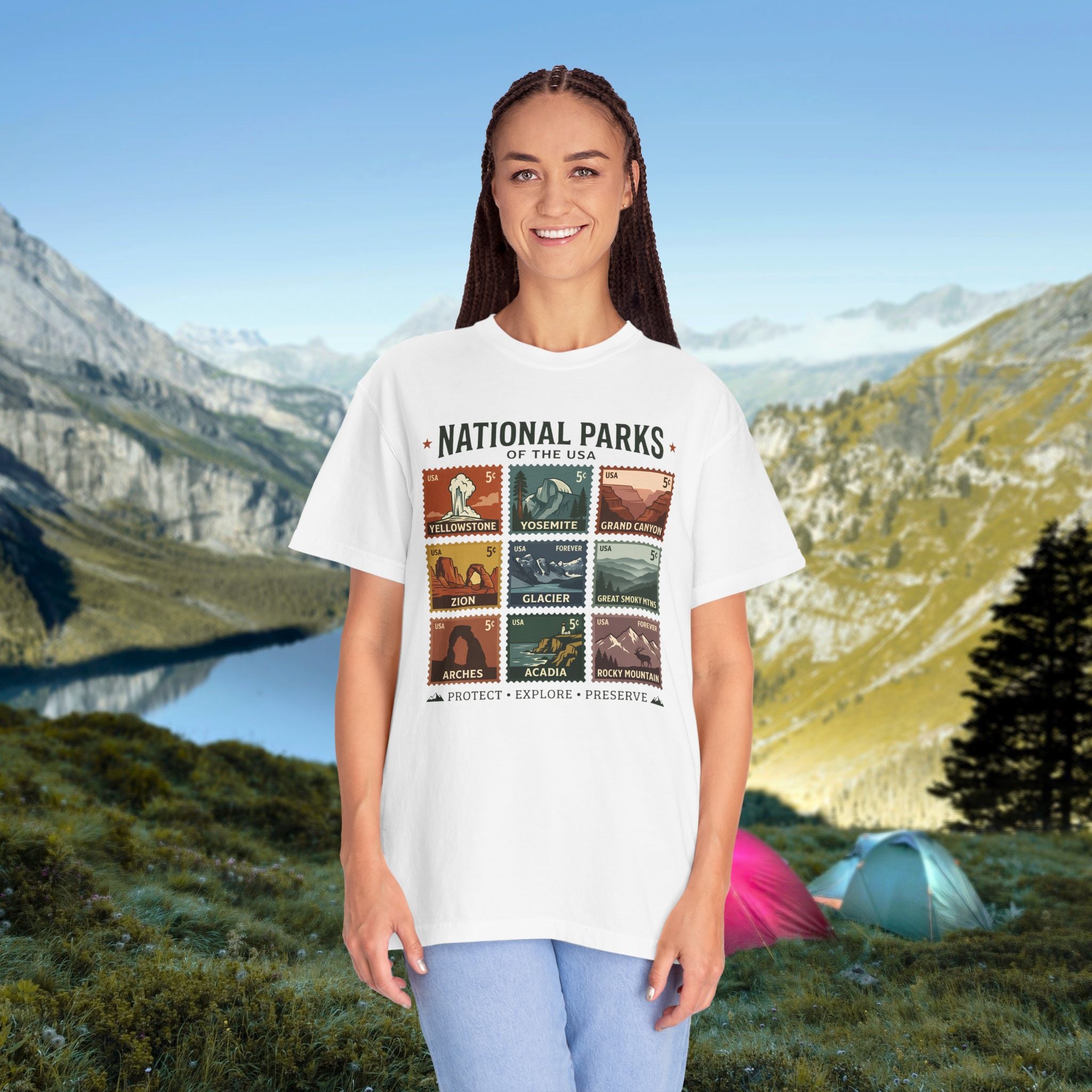 National Parks of The USA T-Shirt