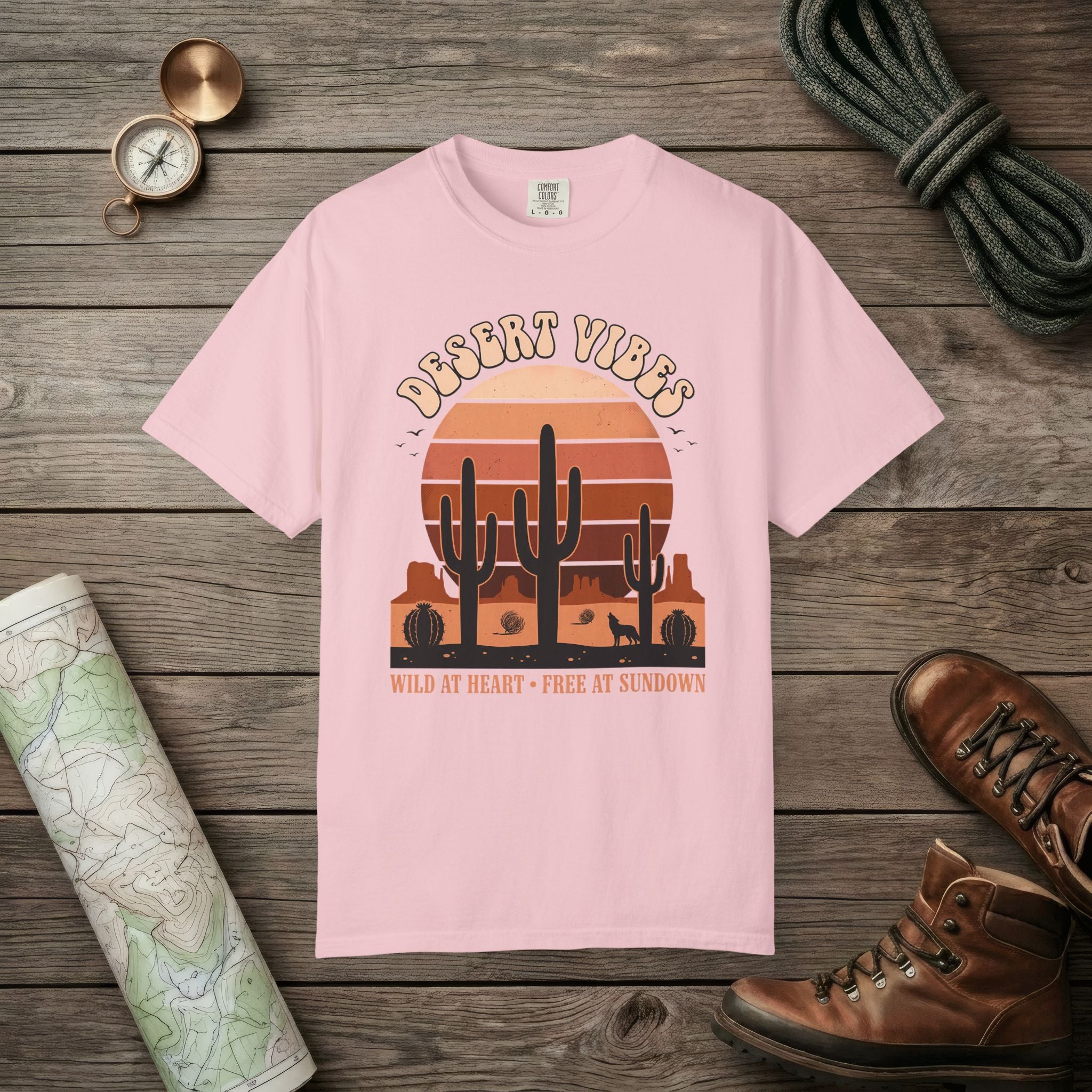 Retro Cactus Desert T-Shirt