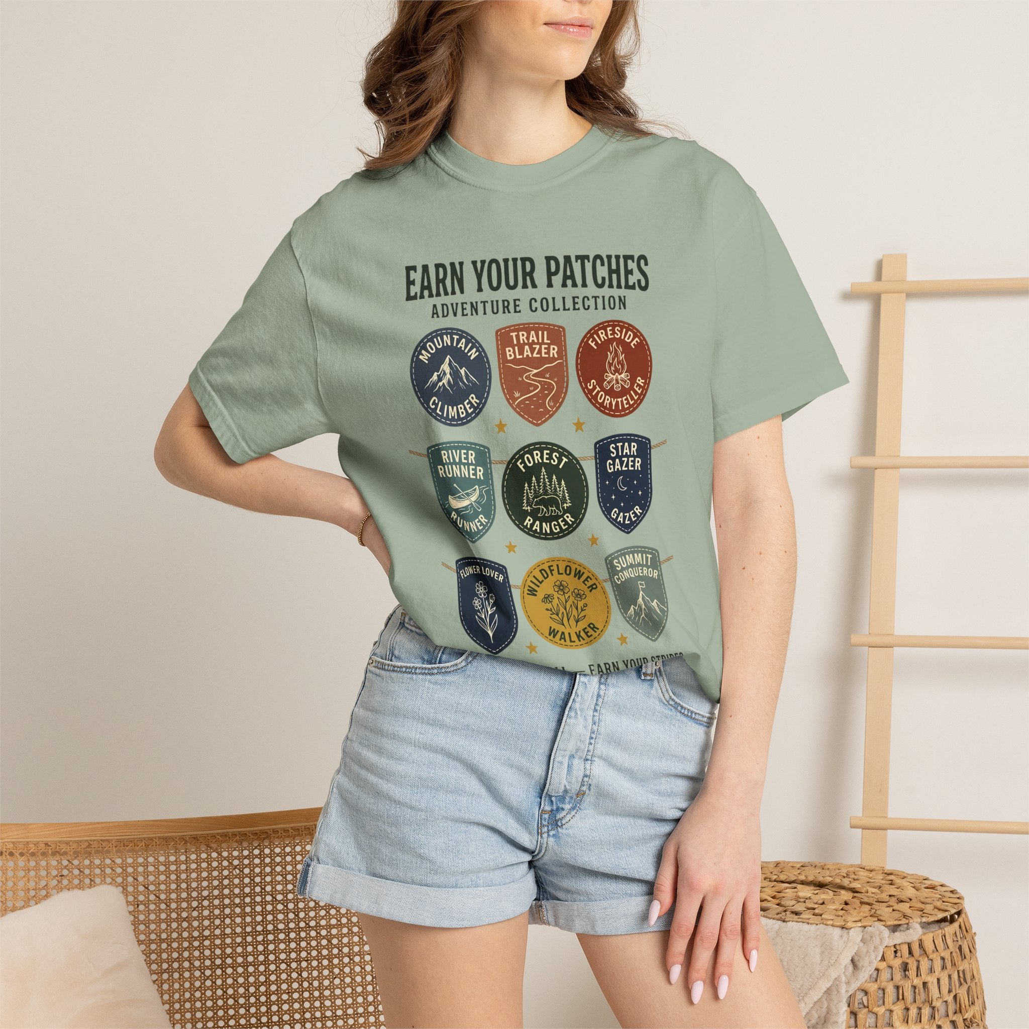 Vintage Trail Patches T-Shirt