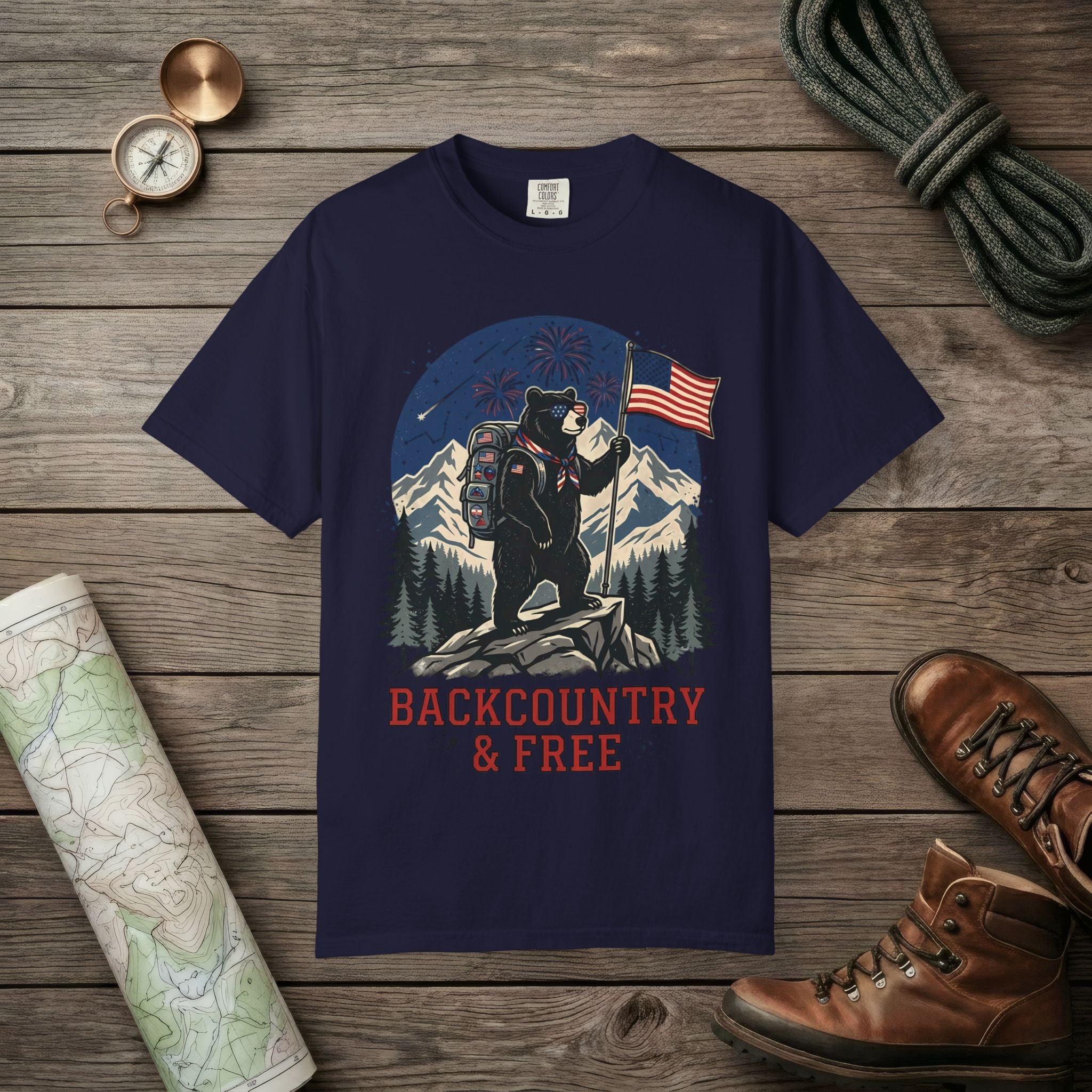 Backcountry And Free T-Shirt