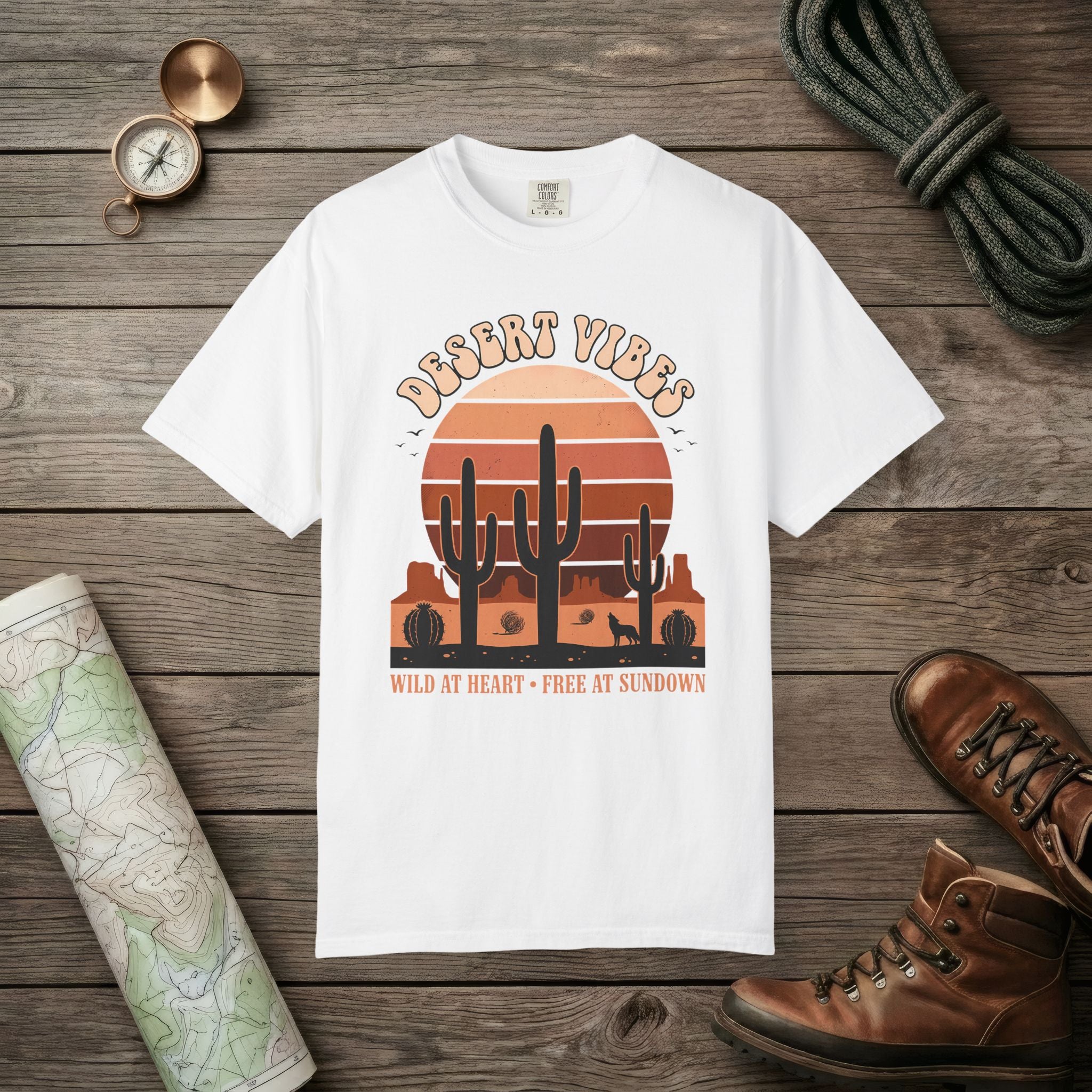 Retro Cactus Desert T-Shirt
