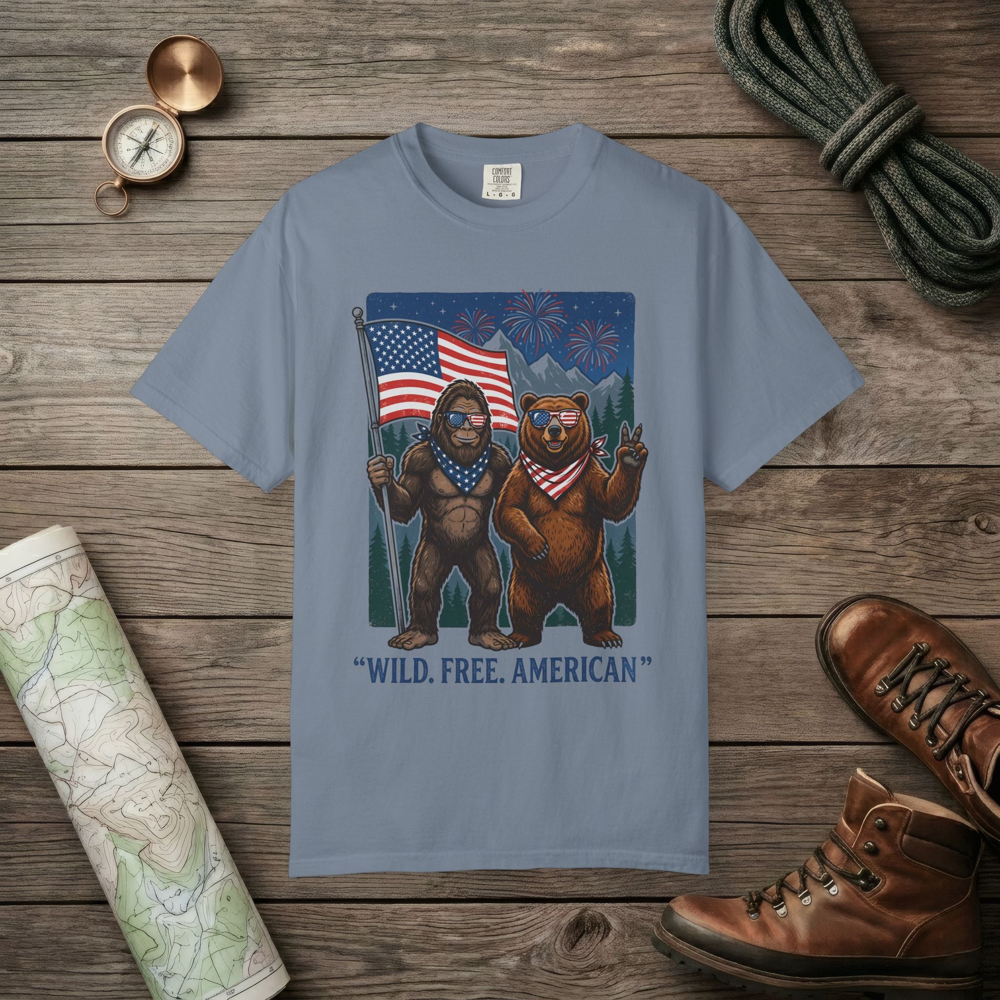 Wild Free American T-Shirt