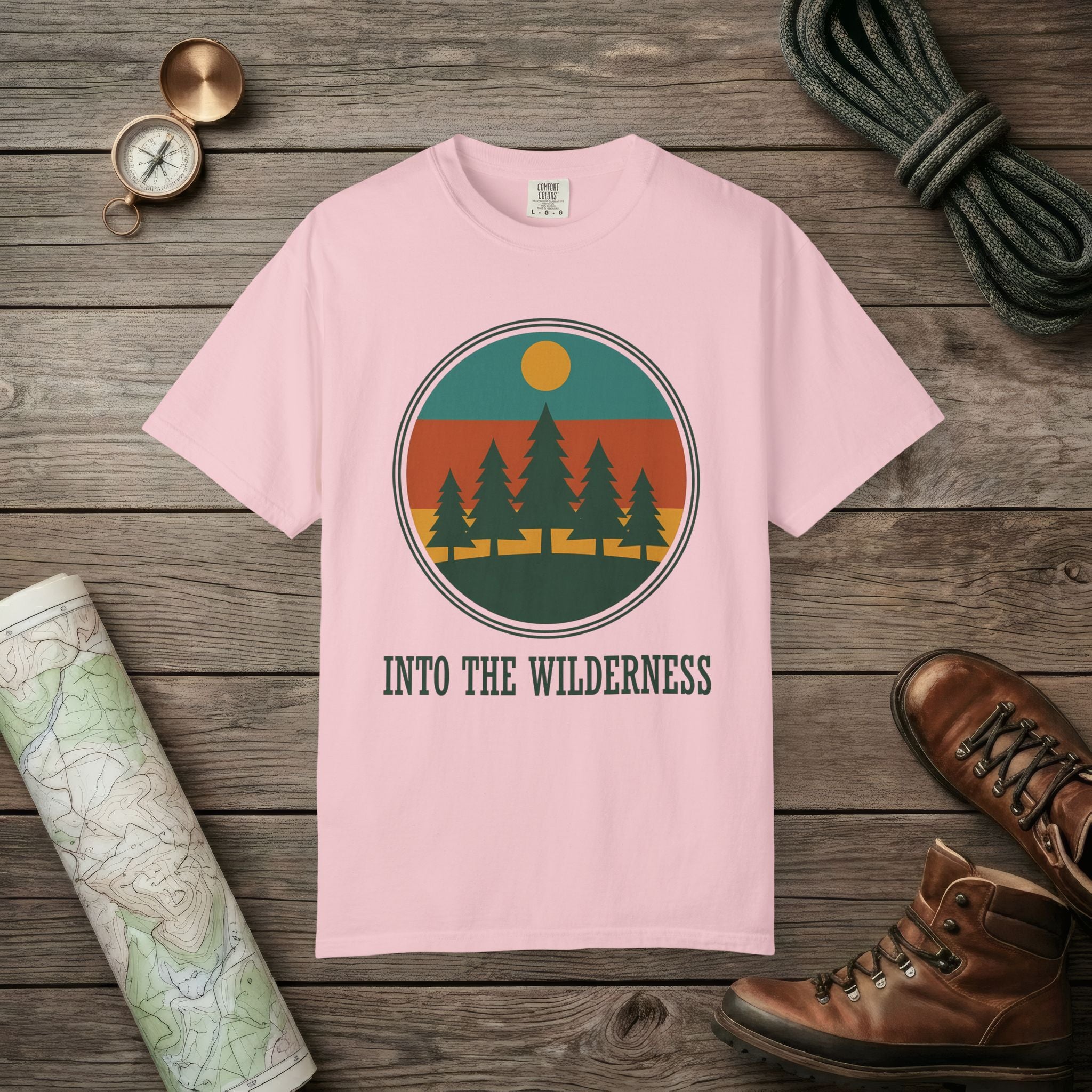 Alpine Pine Sunset T-Shirt