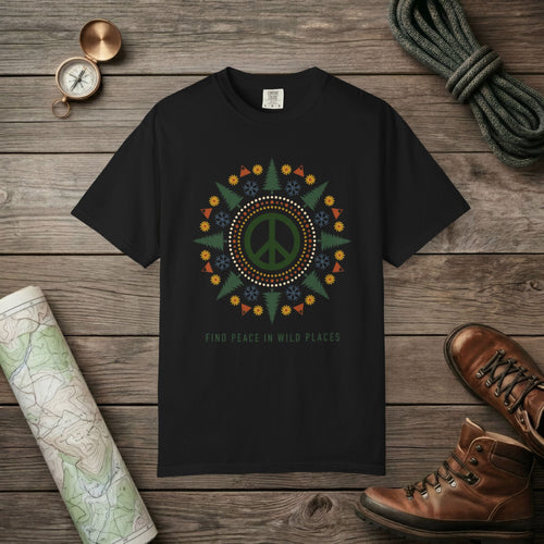 Alpine Peace Mandala T-Shirt