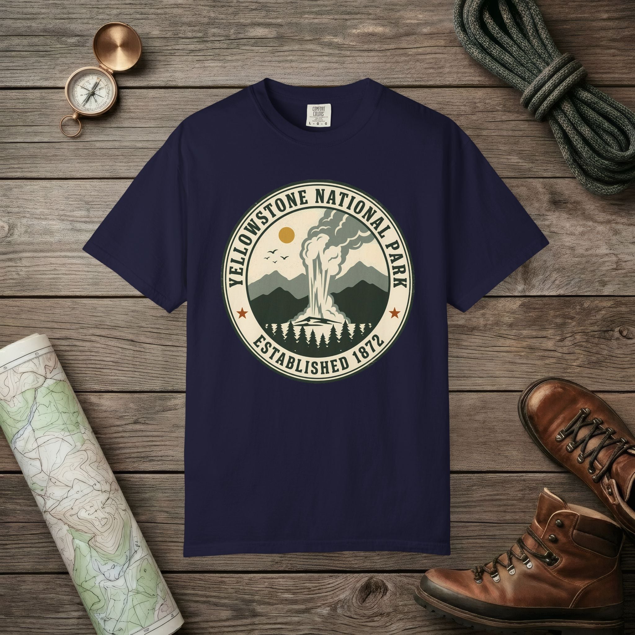 Yellowstone National Park Vintage T-Shirt