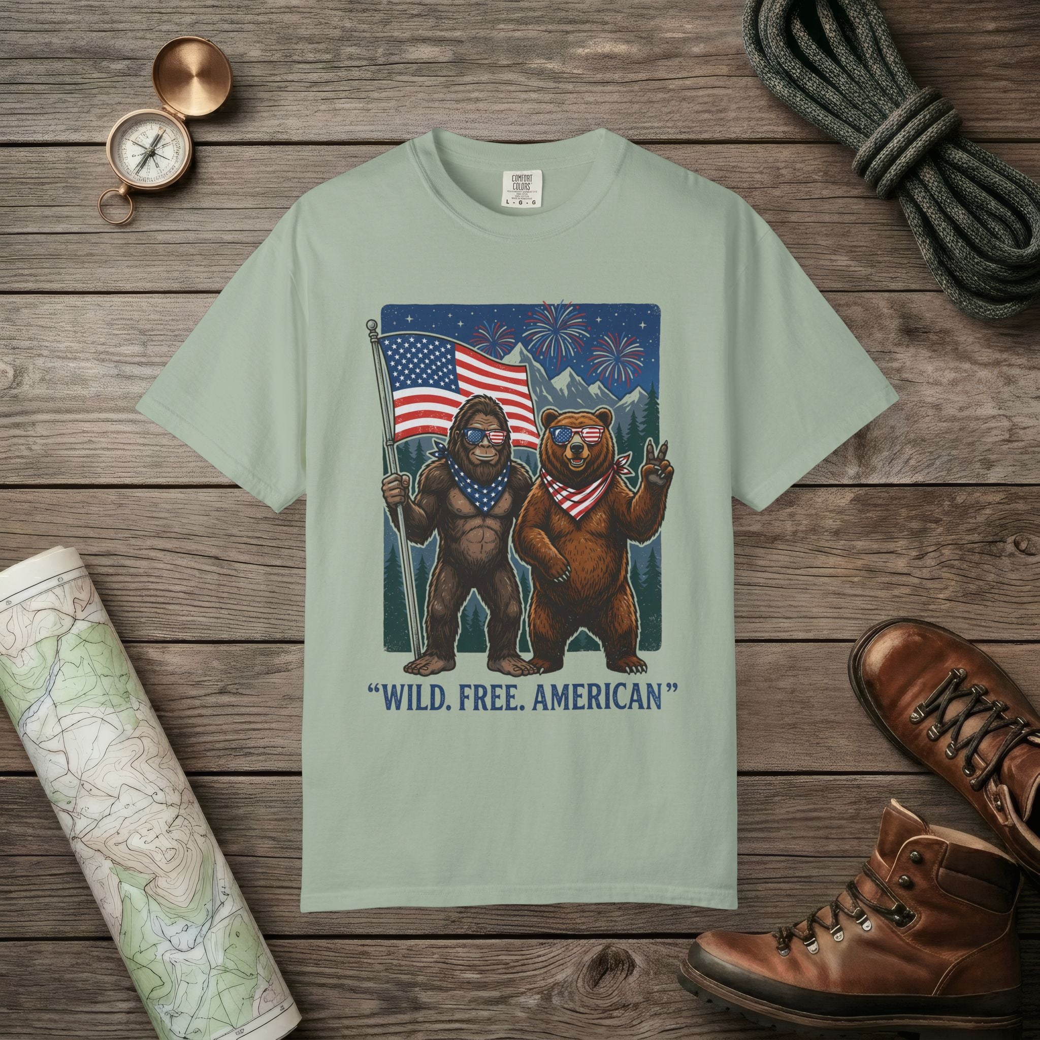 Wild Free American T-Shirt
