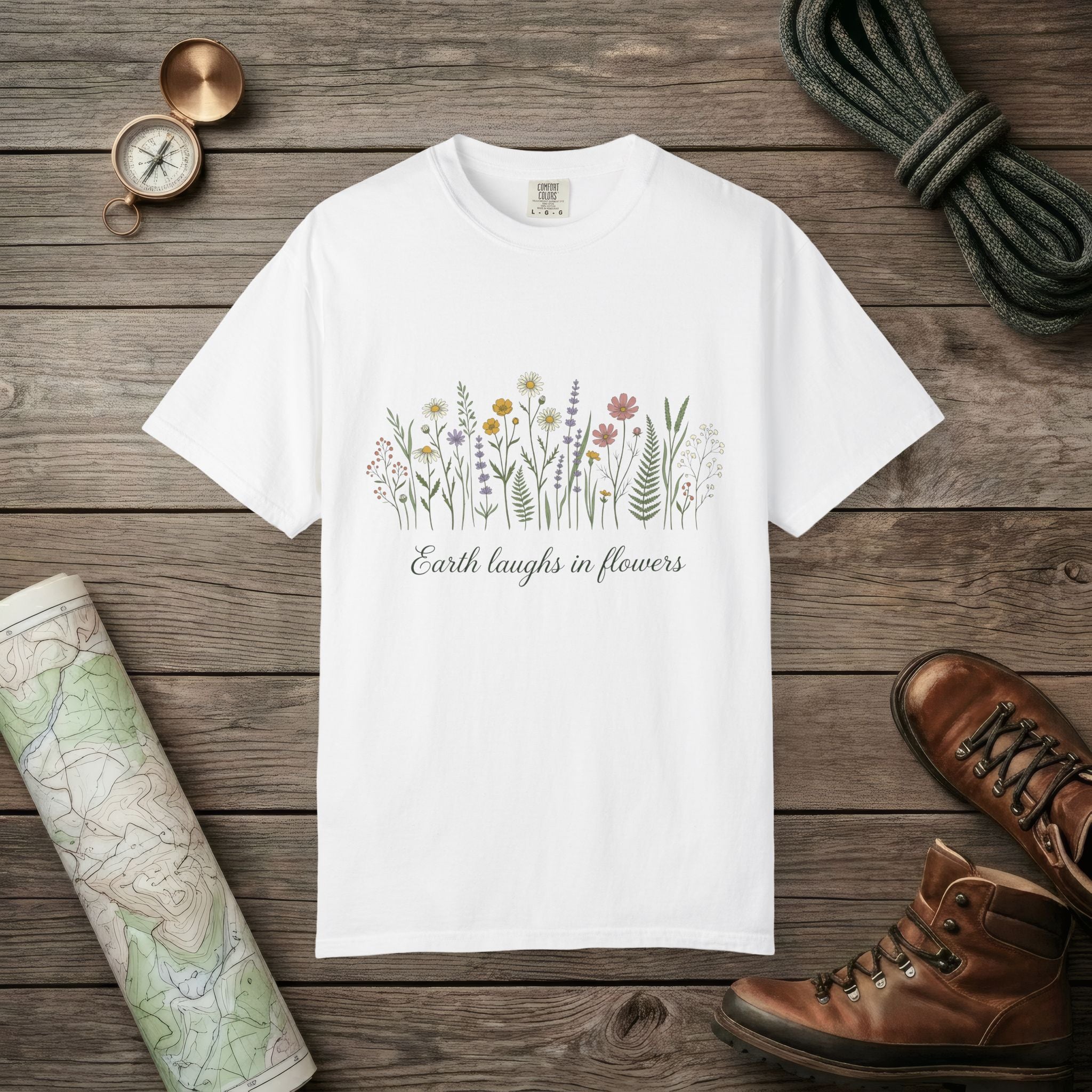 Earth Laughs In Flowers T-Shirt