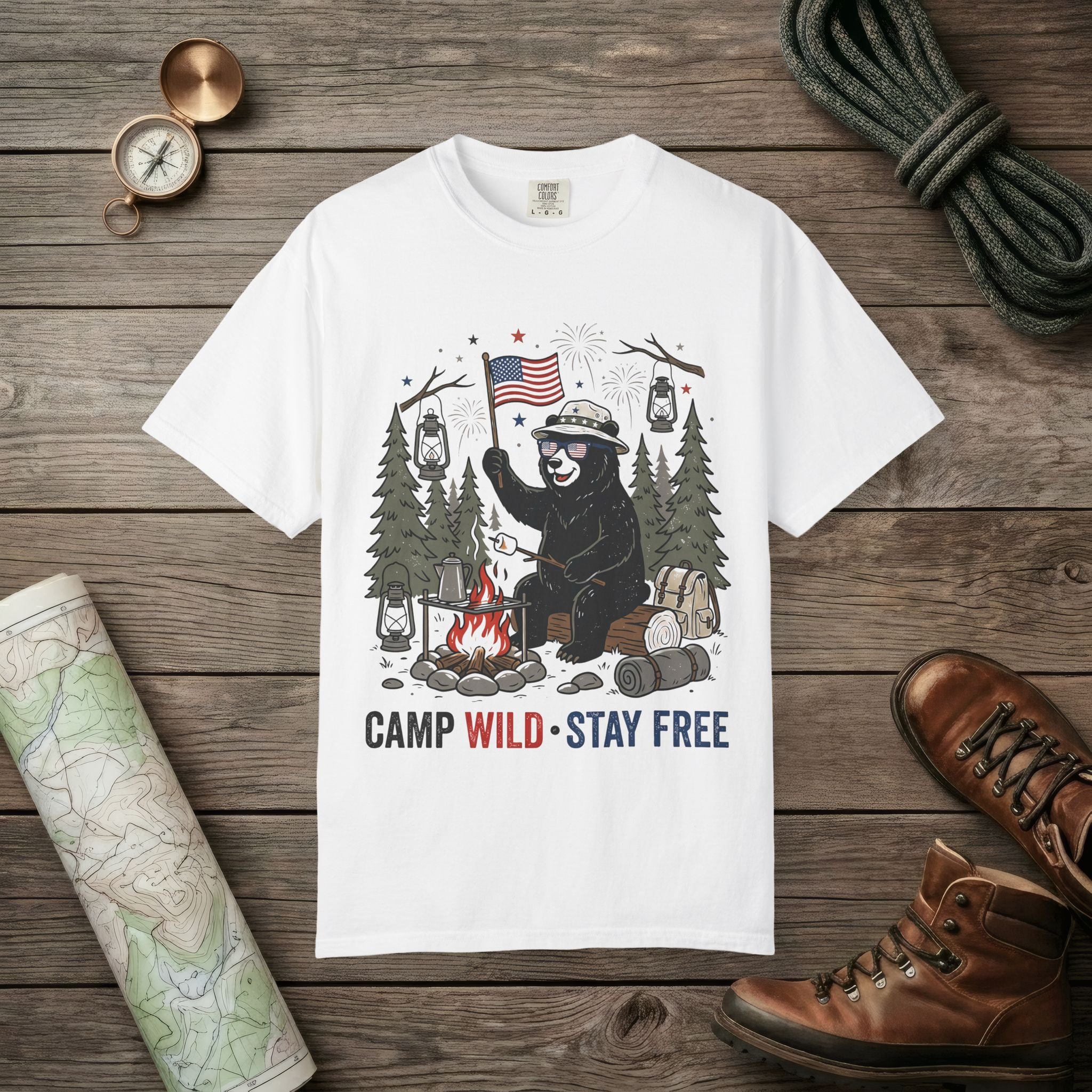 Camp Wild Bear T-Shirt