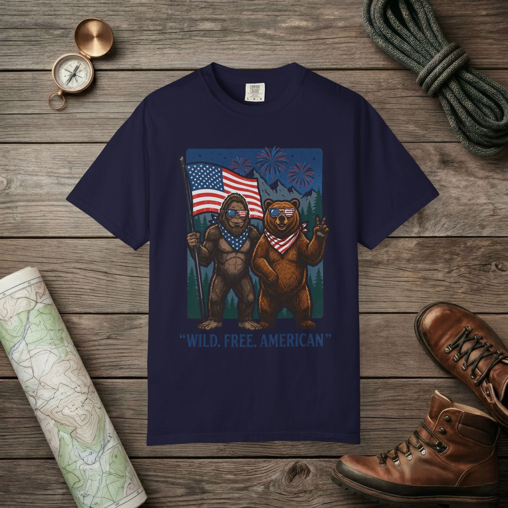 Wild Free American T-Shirt