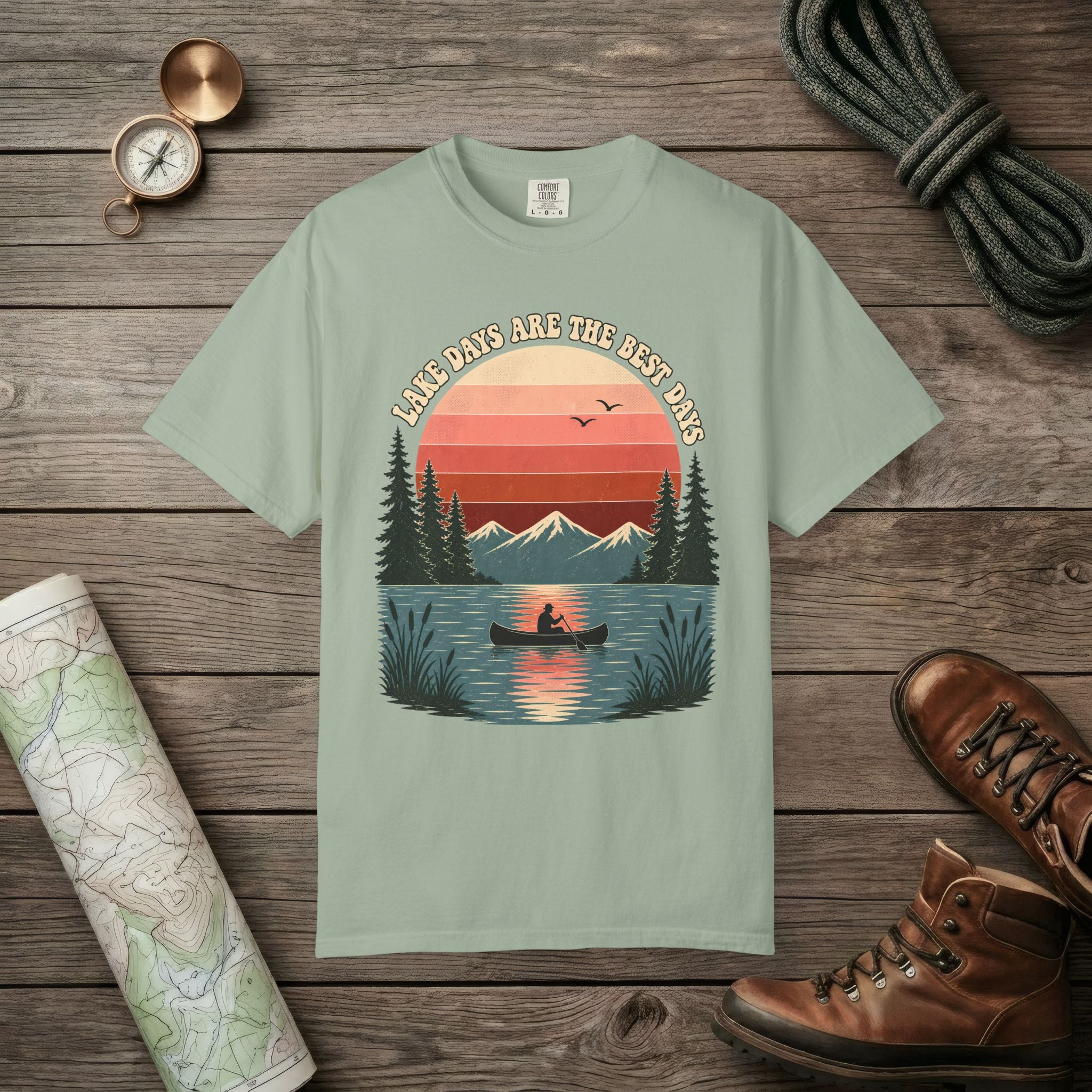Retro Lake Day T-Shirt