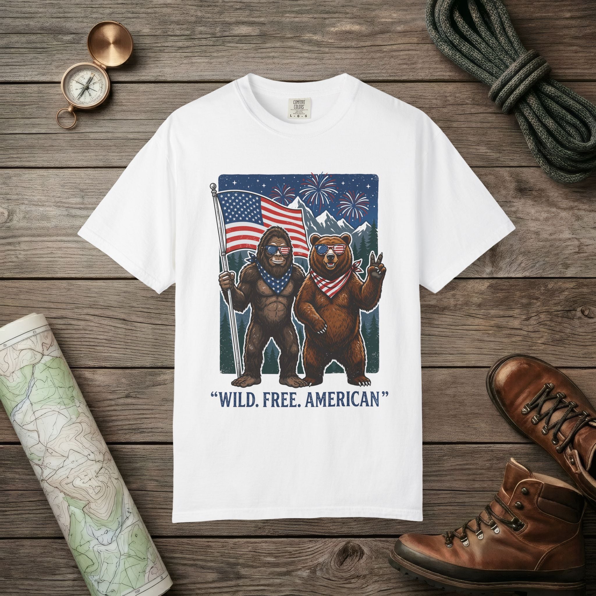 Wild Free American T-Shirt