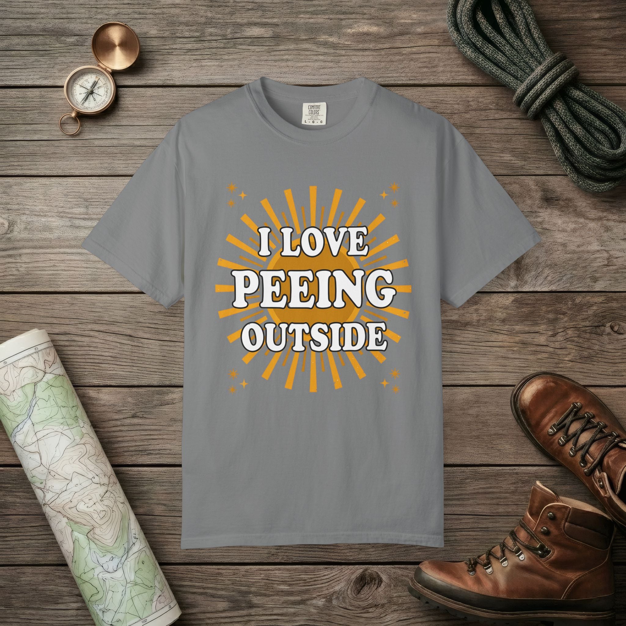 I Love Peeing Outside T-Shirt