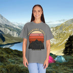 Adventure Awaits Retro Sunset T-Shirt