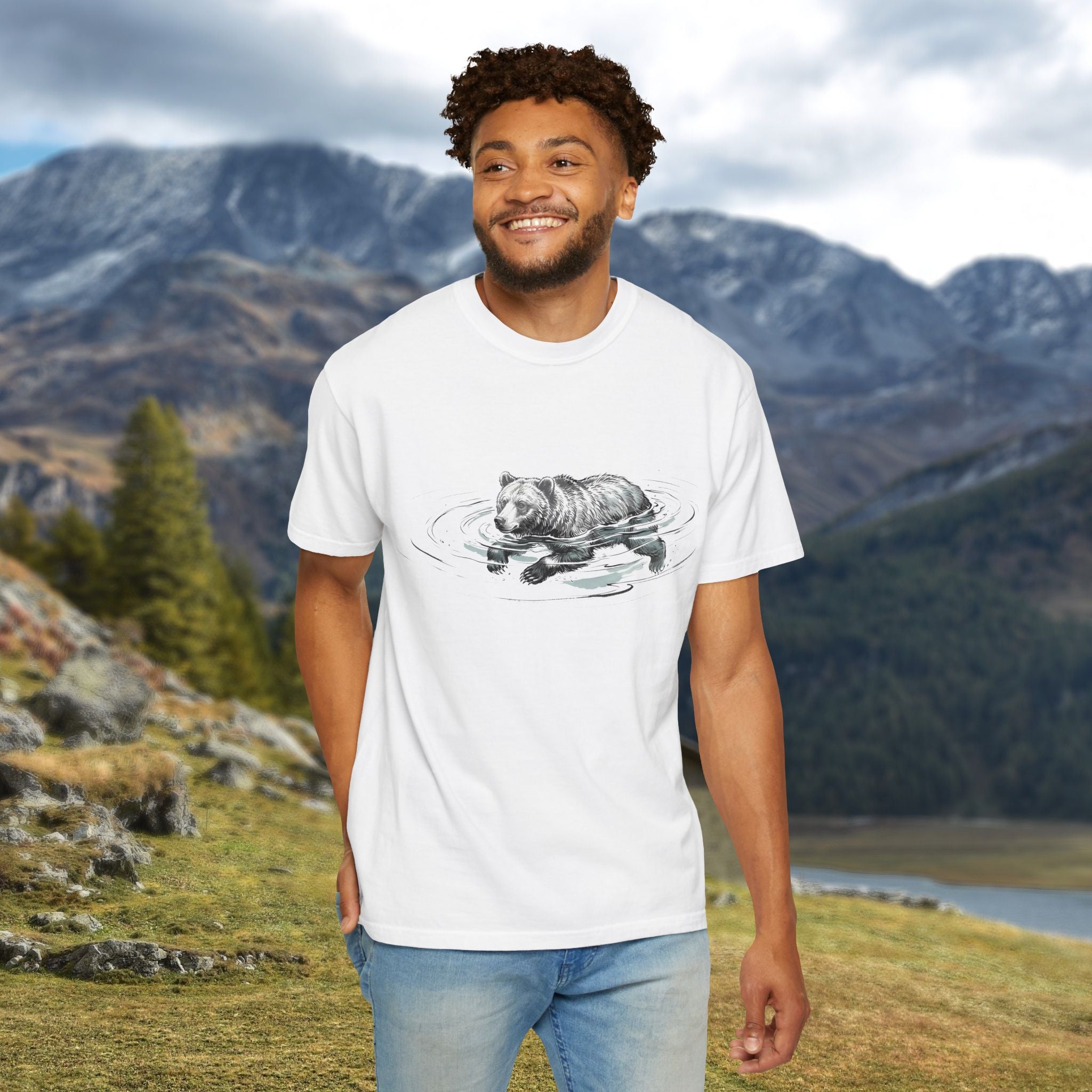 Bear Swimming T-Shirt