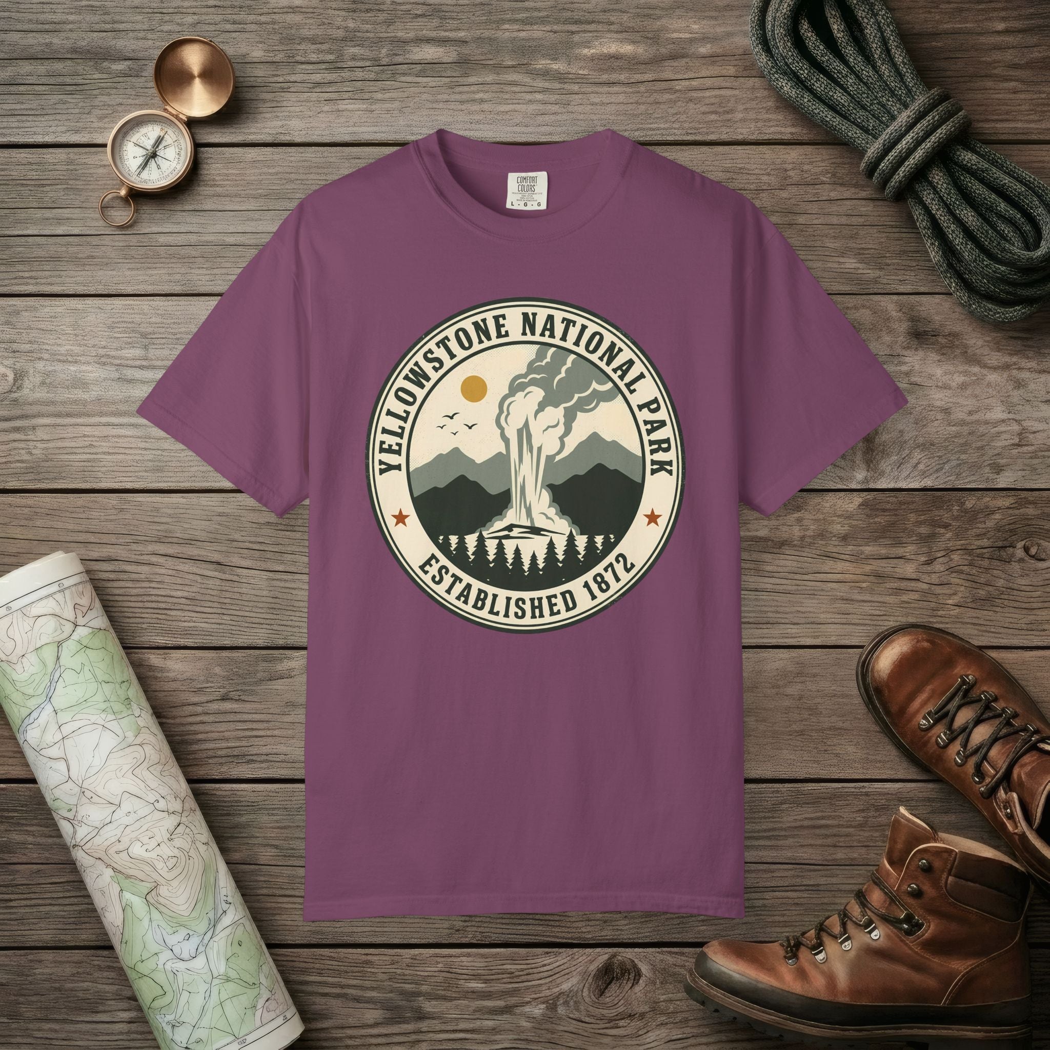 Yellowstone National Park Vintage T-Shirt