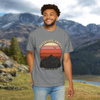 Adventure Awaits Retro Sunset T-Shirt