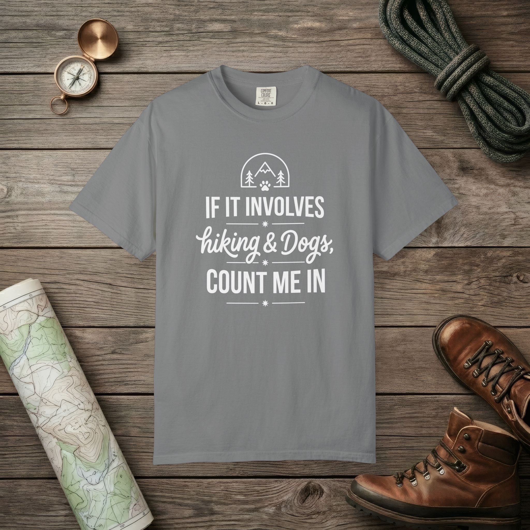 Hiking & Dog T-Shirt