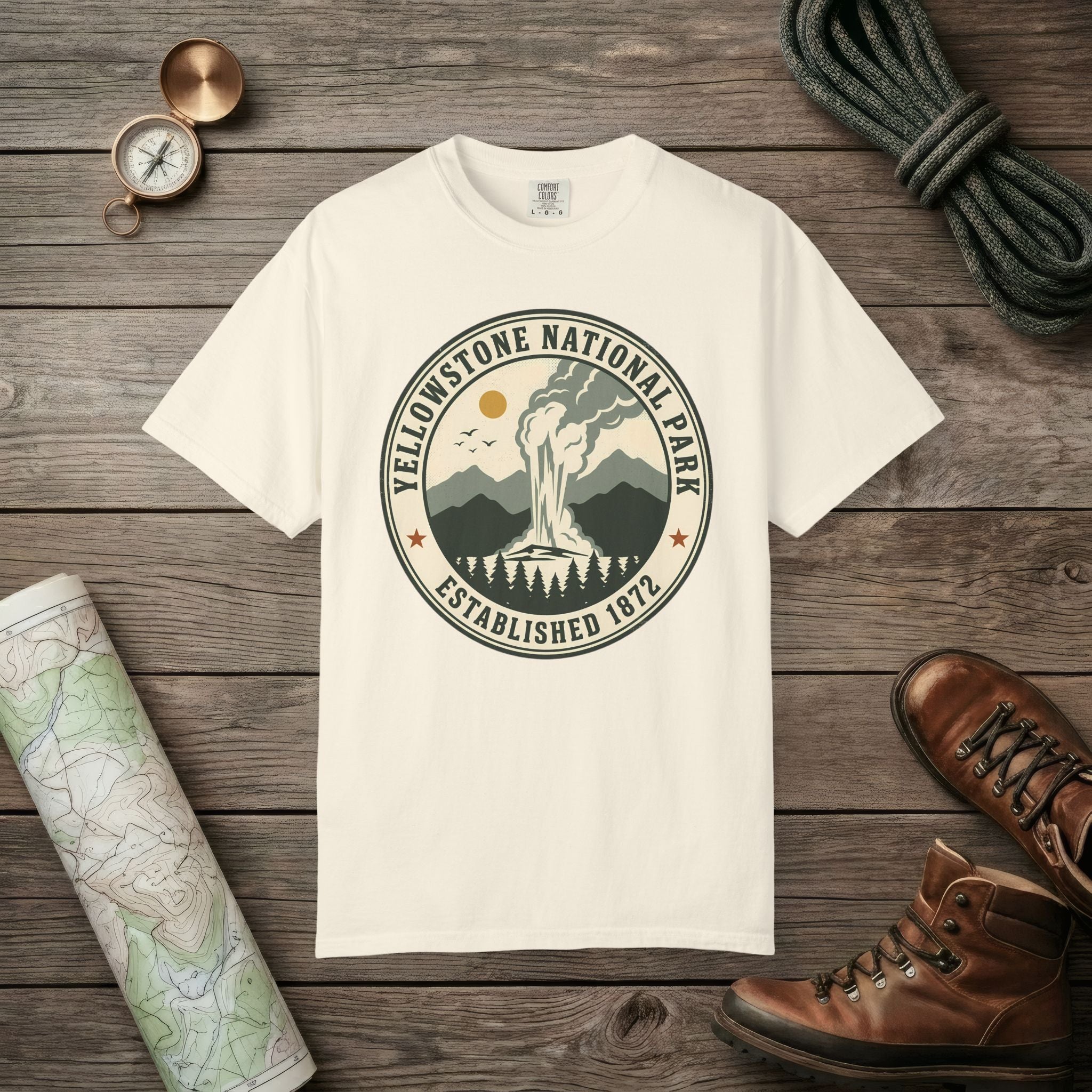 Yellowstone National Park Vintage T-Shirt
