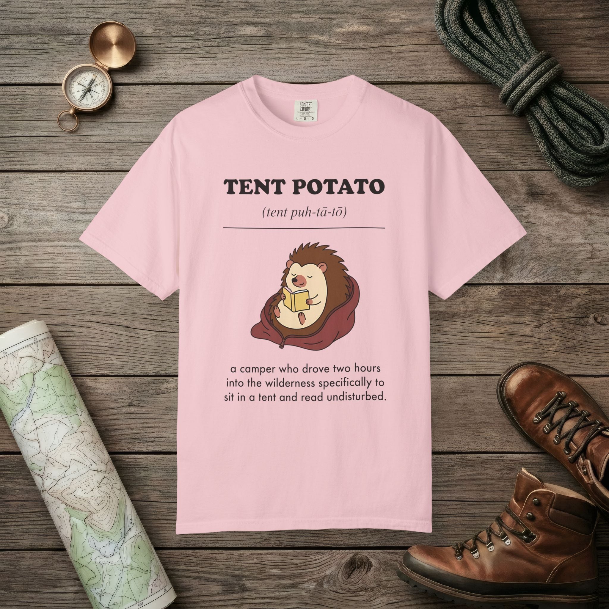 Tent Potato Definition T-Shirt