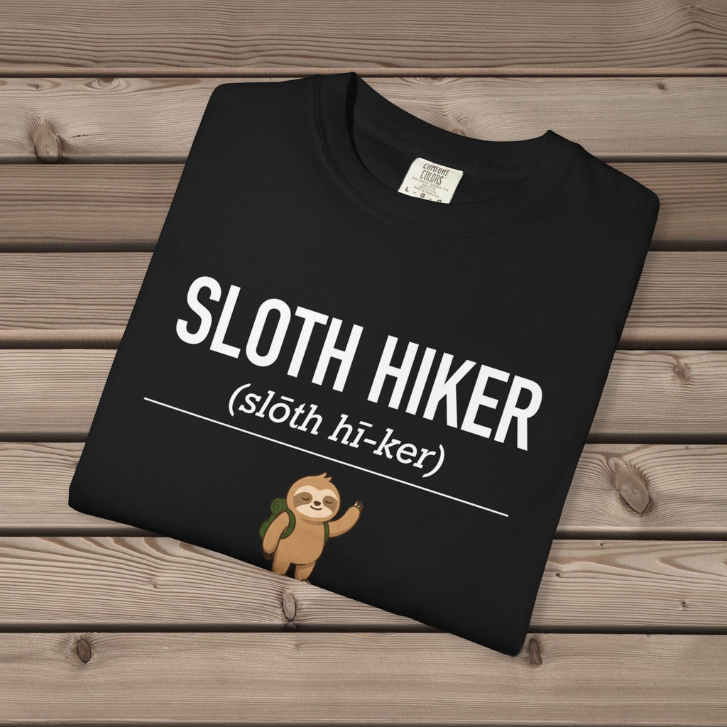 Sloth Hiker Definition T-Shirt