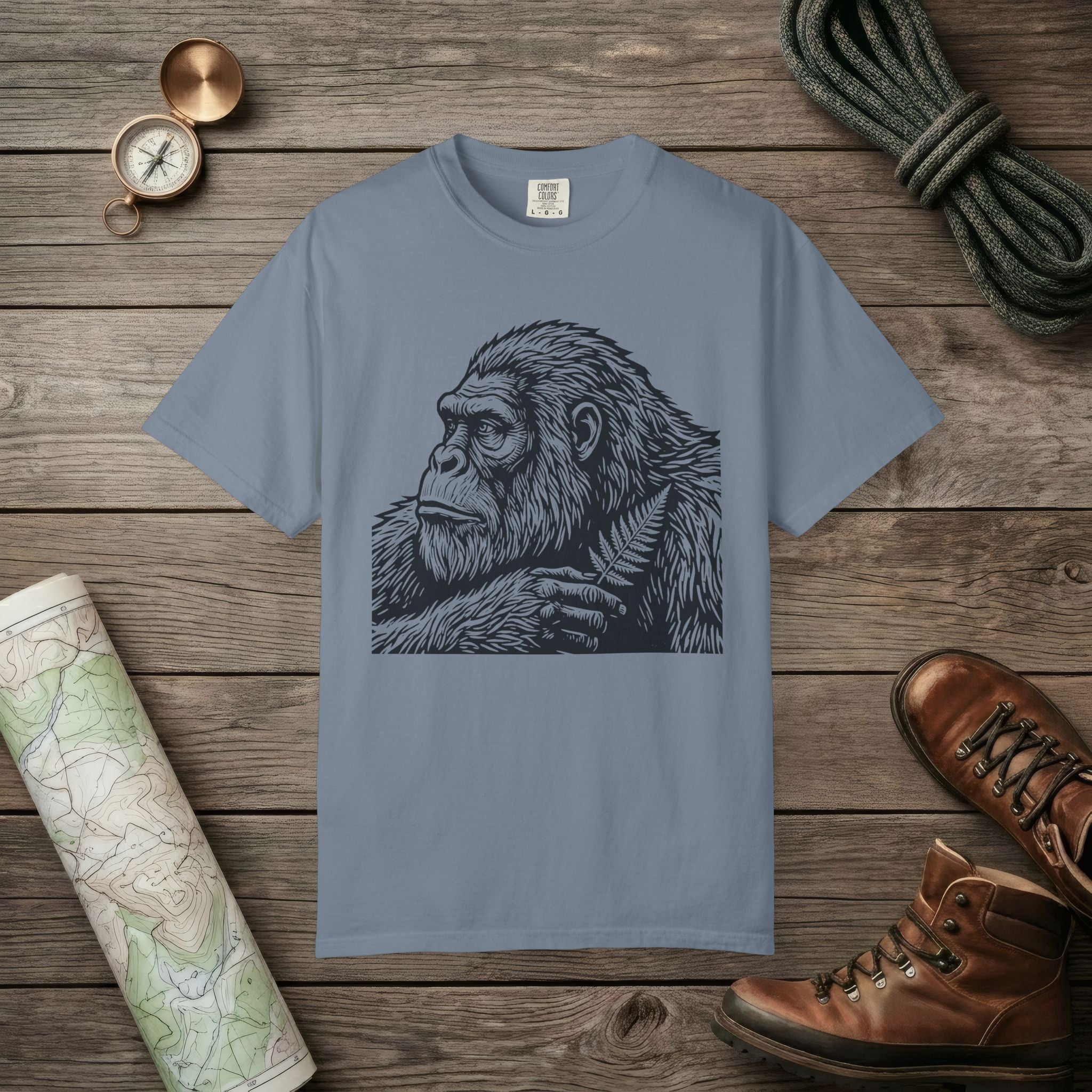 Bigfoot Thinking T-Shirt
