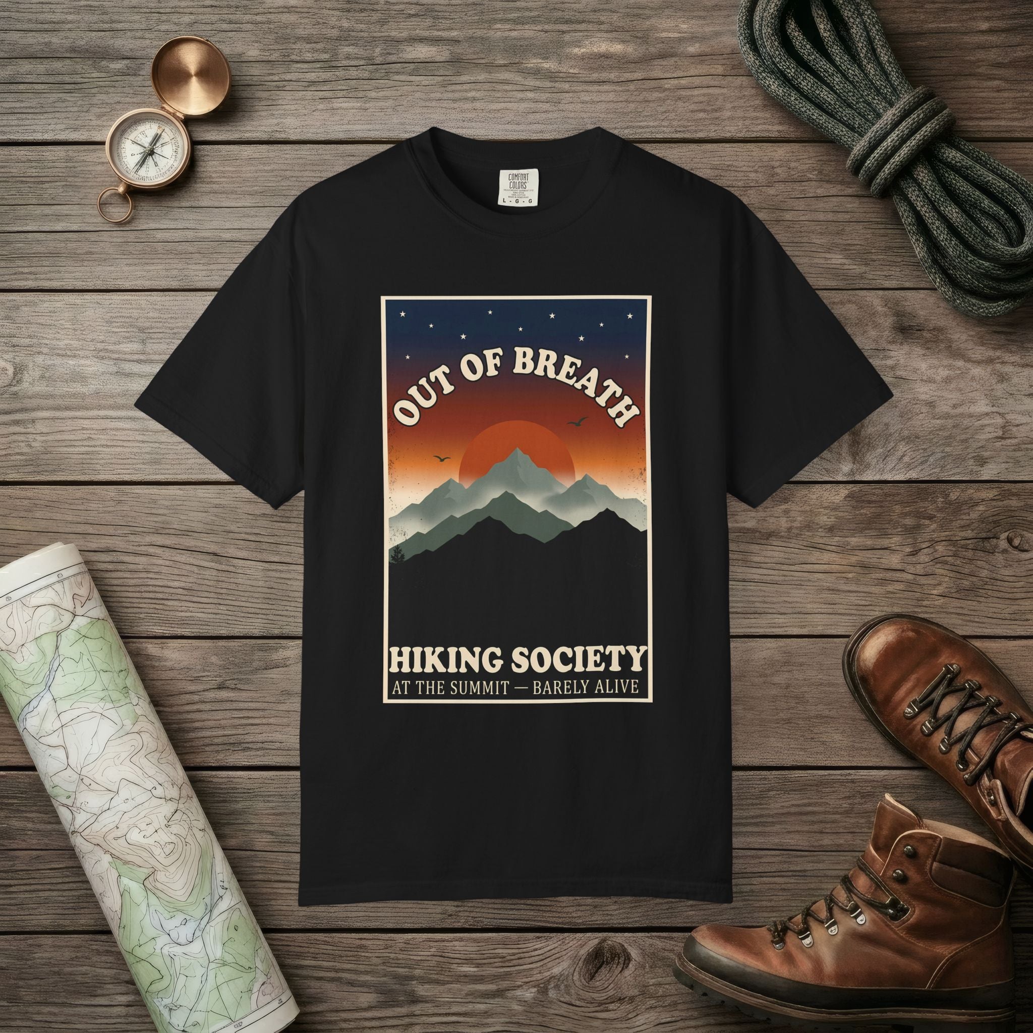 Out Of Breath Barely Alive T-Shirt