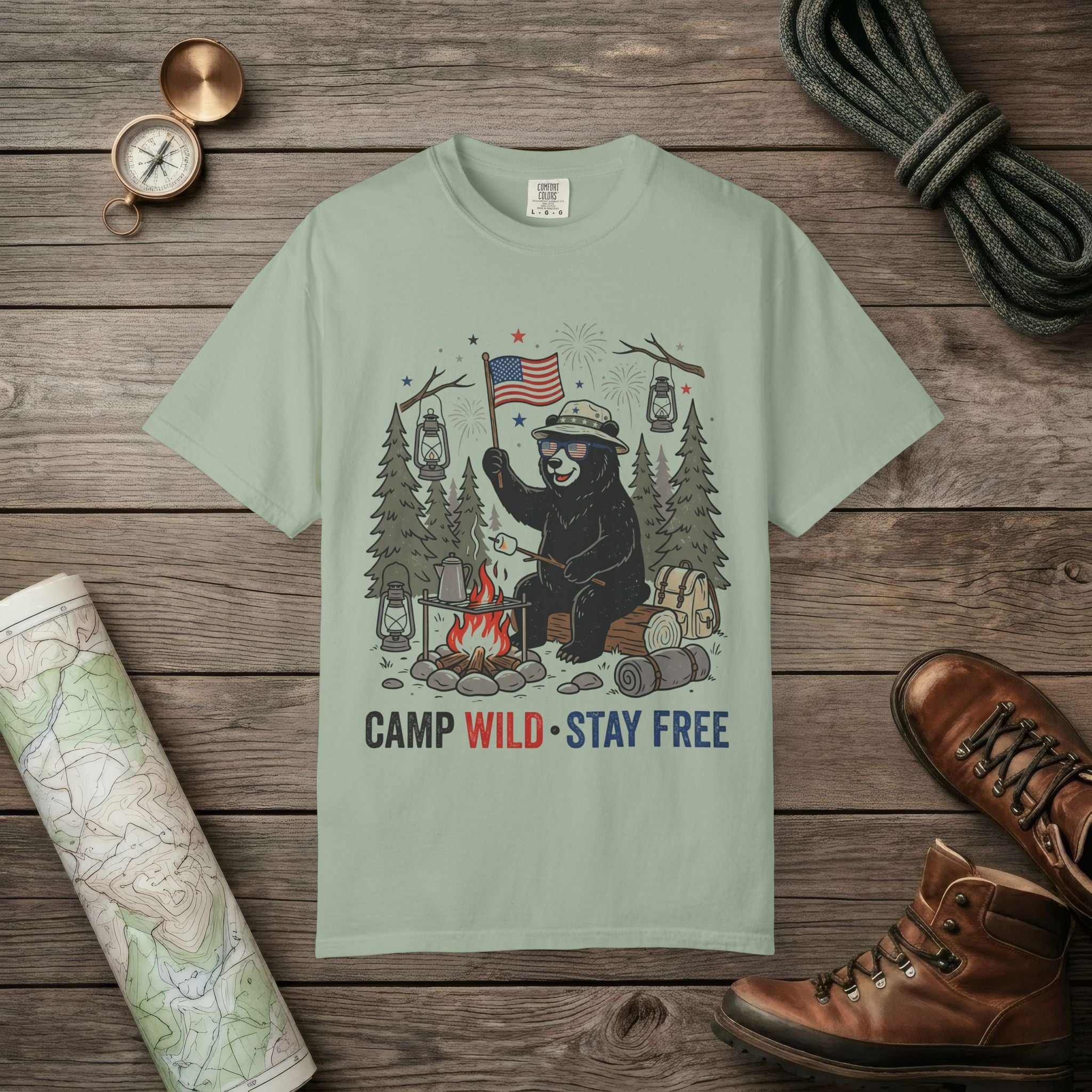 Camp Wild Bear T-Shirt