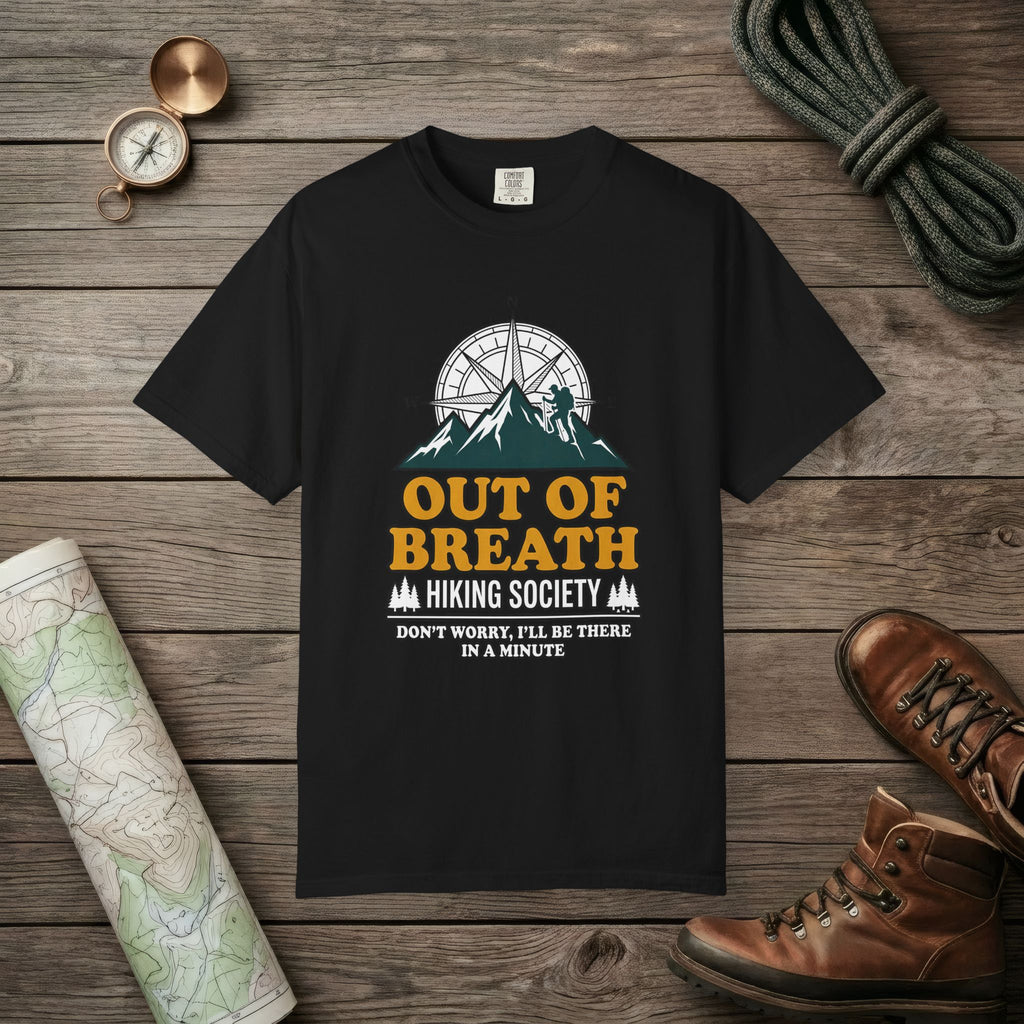 Out Of Breath Hiking Society T-Shirt