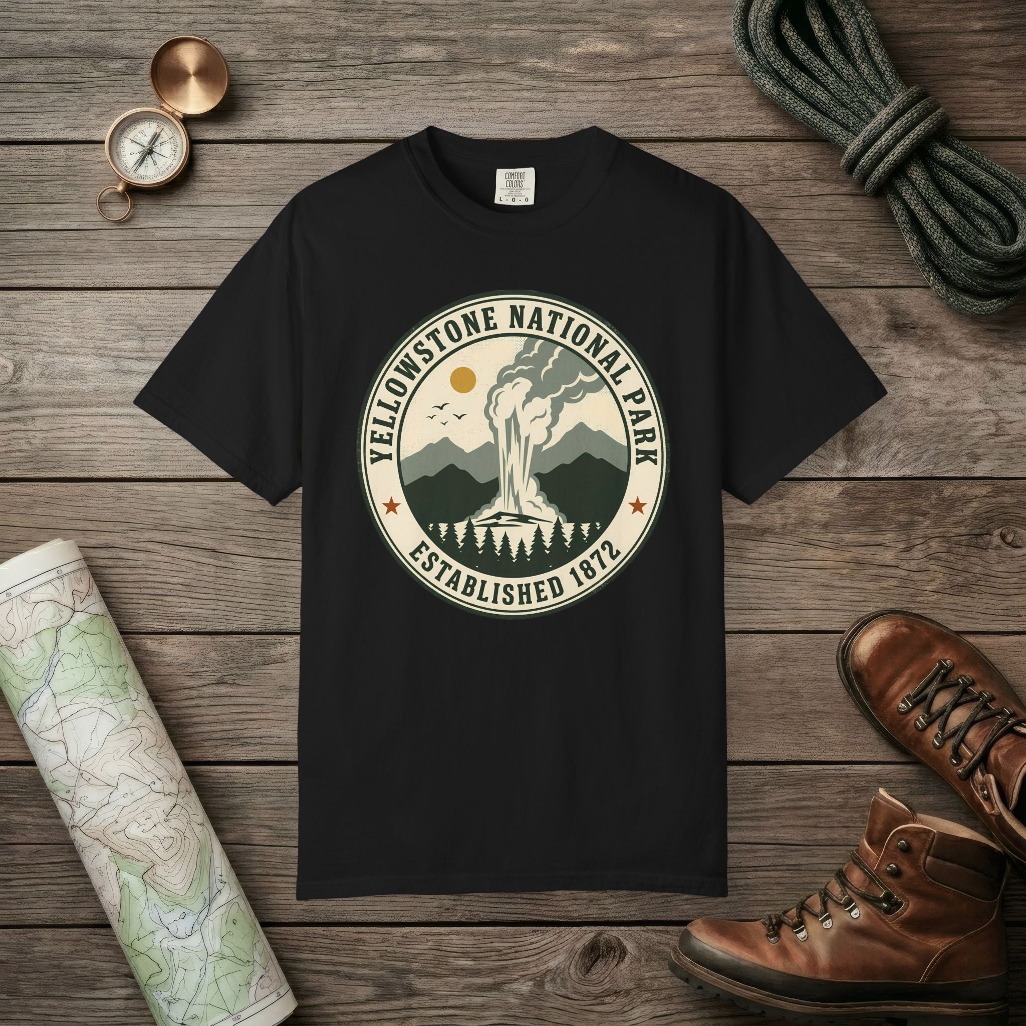 Yellowstone National Park Vintage T-Shirt