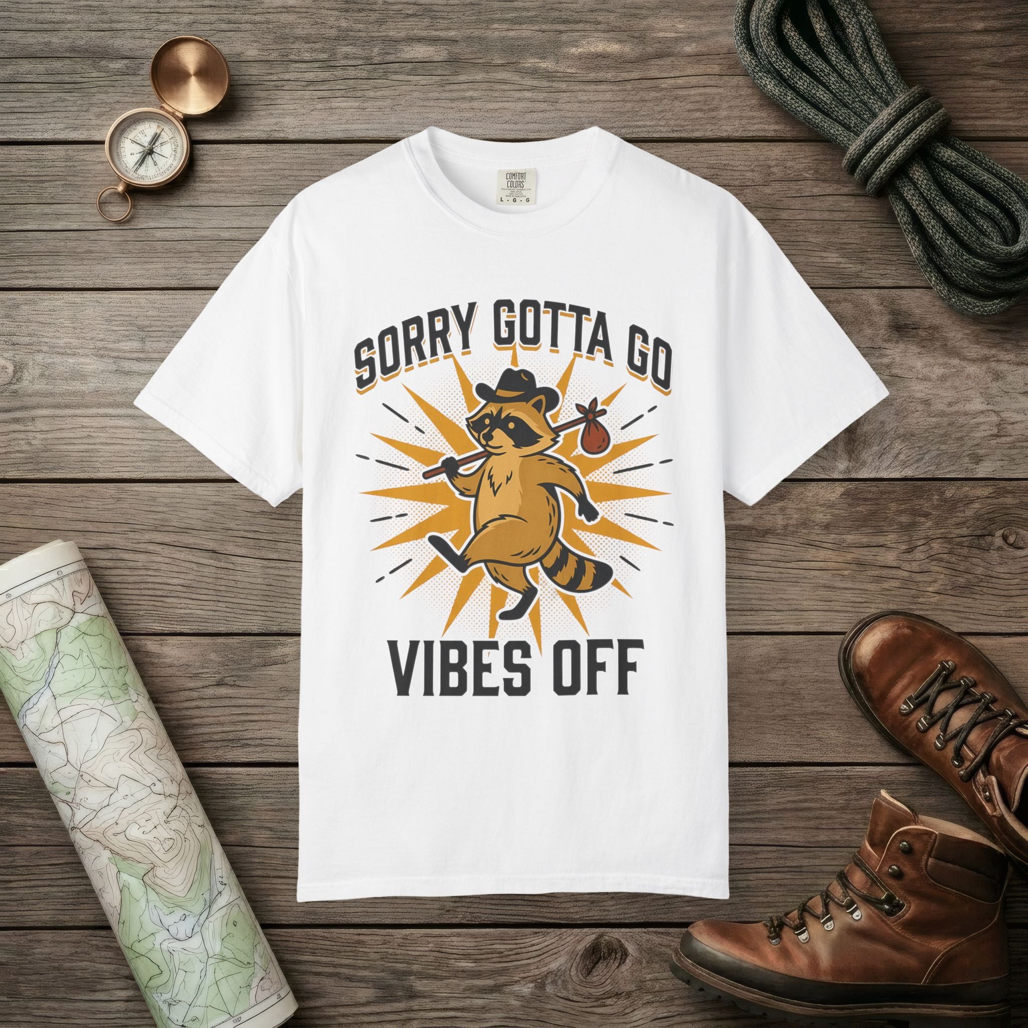 Vibes Off Raccoon T-Shirt