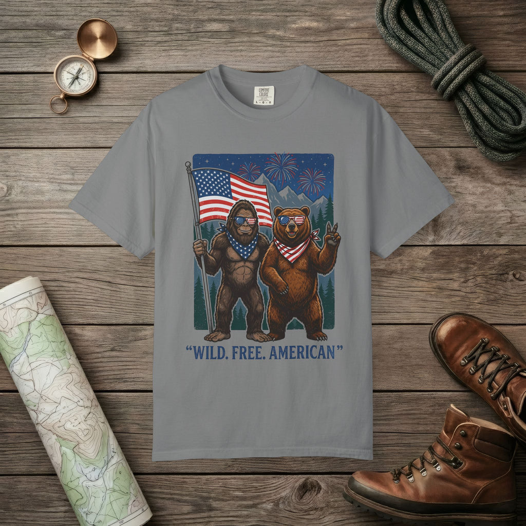 Wild Free American T-Shirt