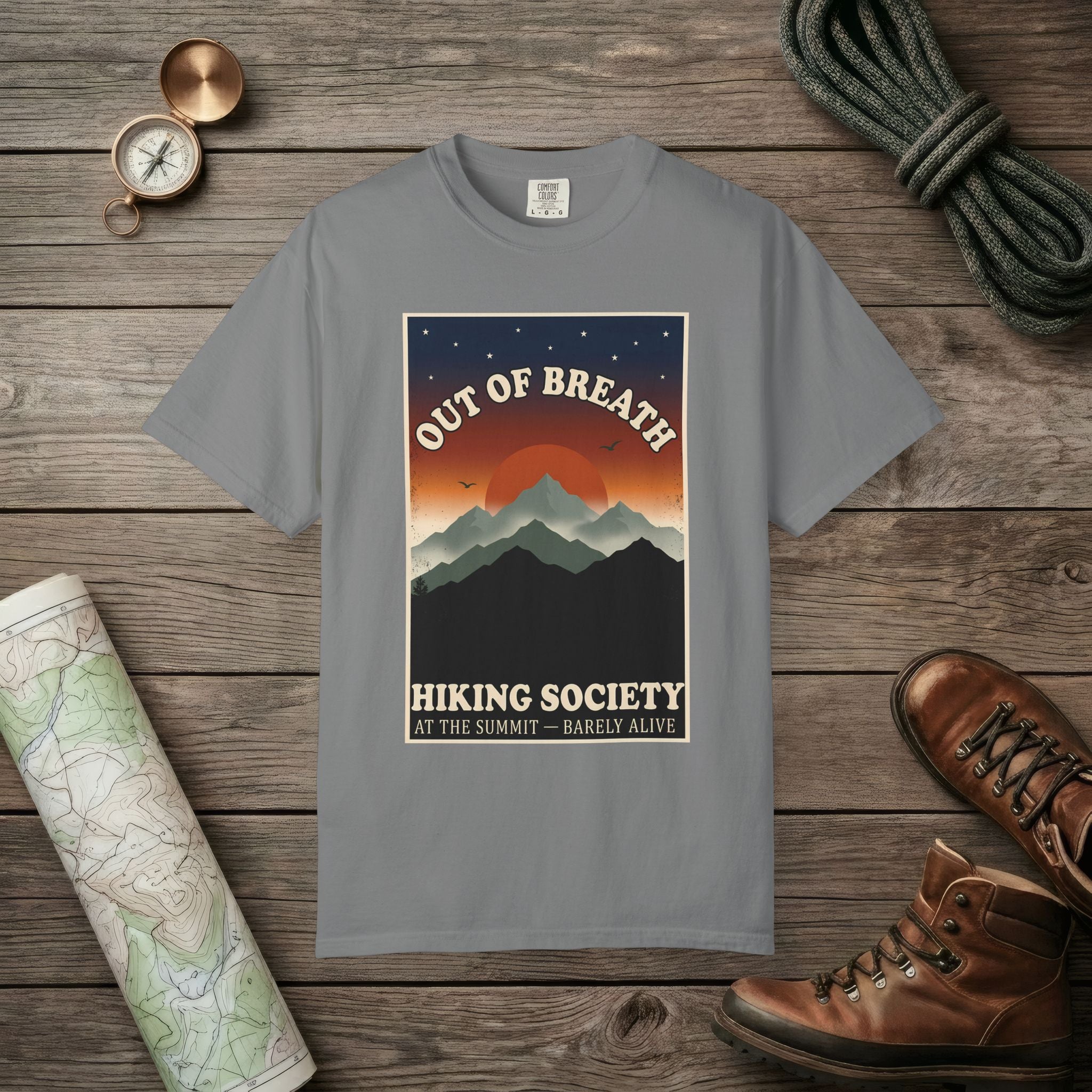 Out Of Breath Barely Alive T-Shirt