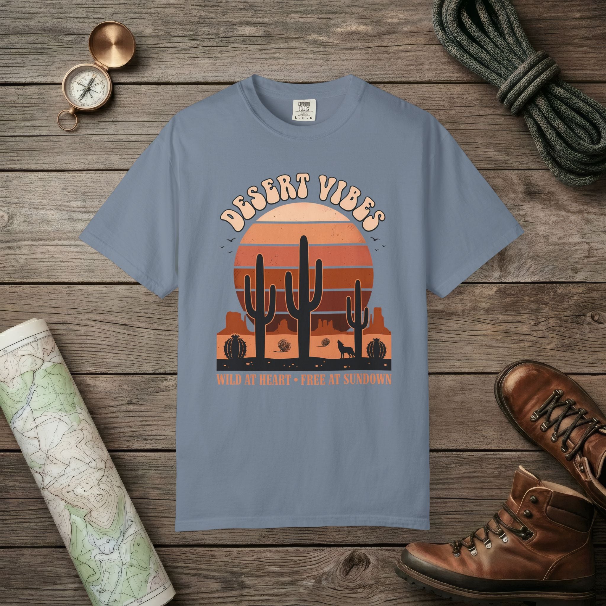 Retro Cactus Desert T-Shirt