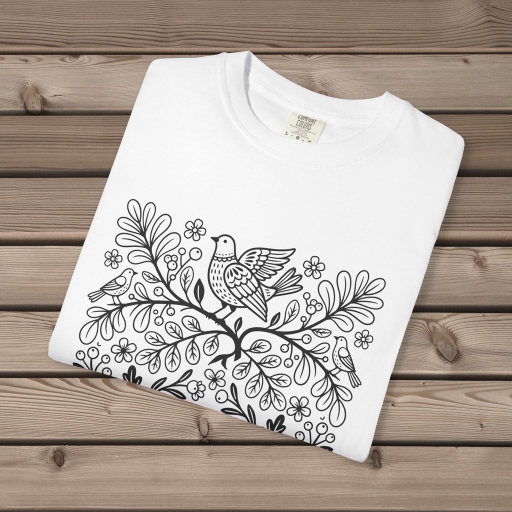 Birds & Flowers T-Shirt