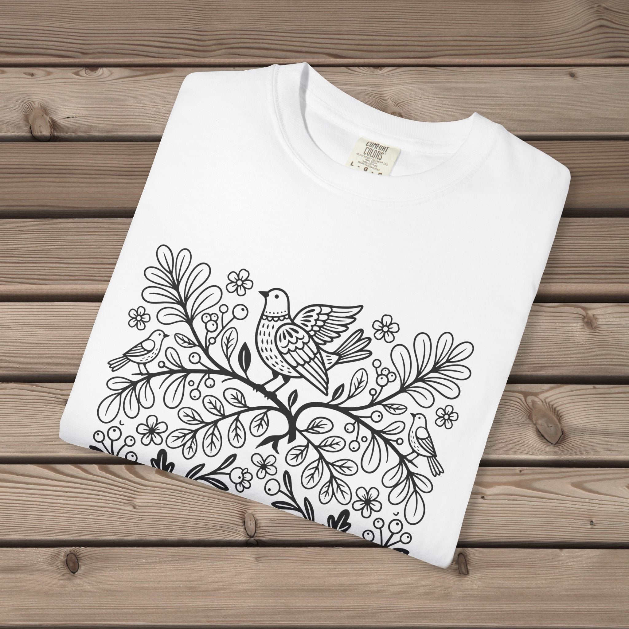 Birds & Flowers T-Shirt