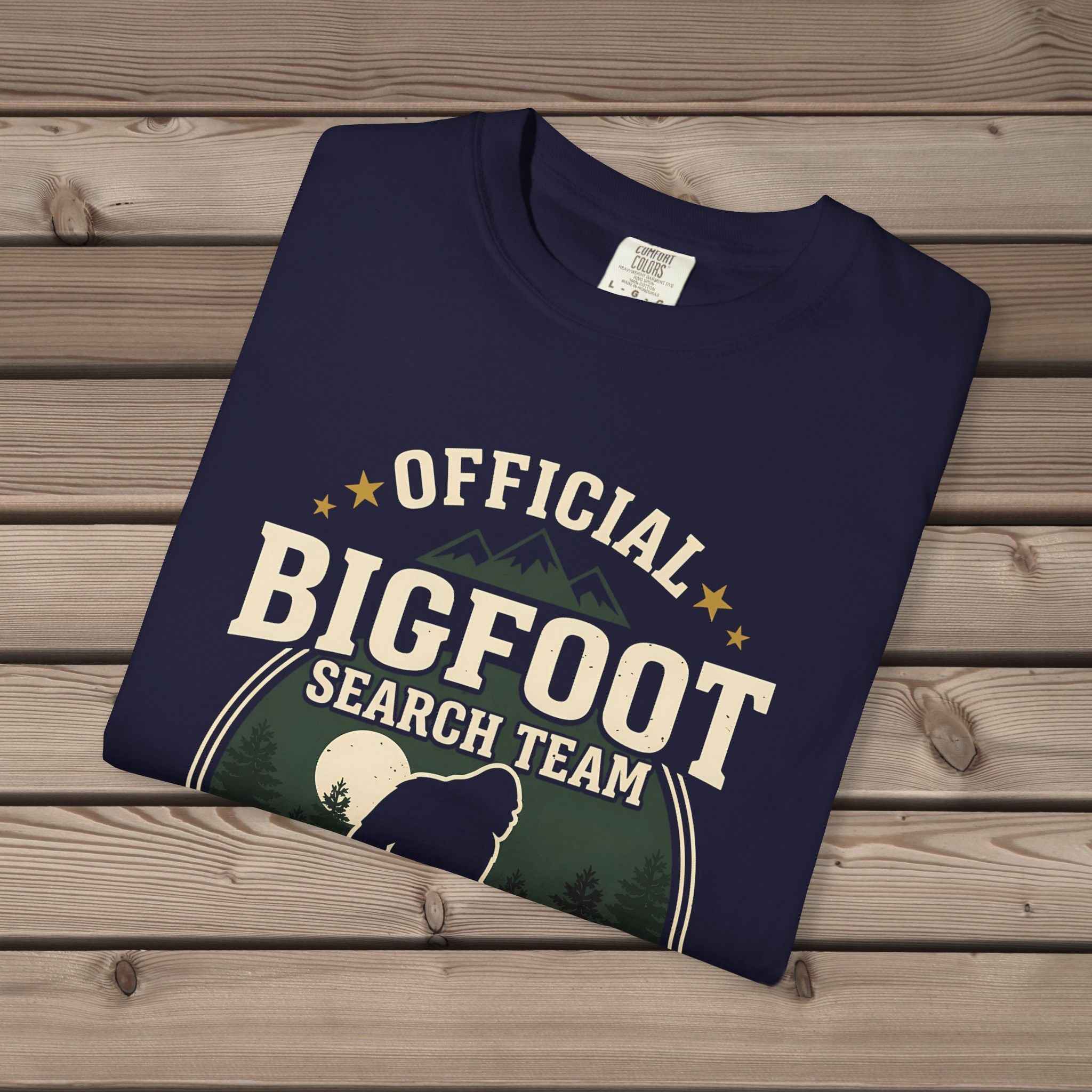 Official Bigfoot Search Team T-Shirt