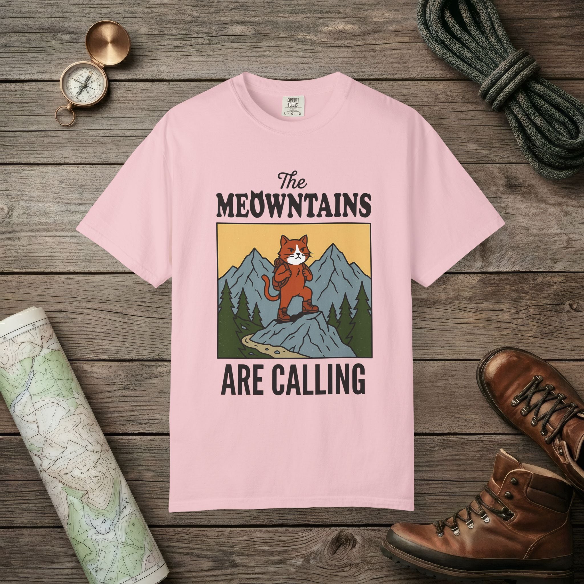 The Meowntains Are Calling T-Shirt